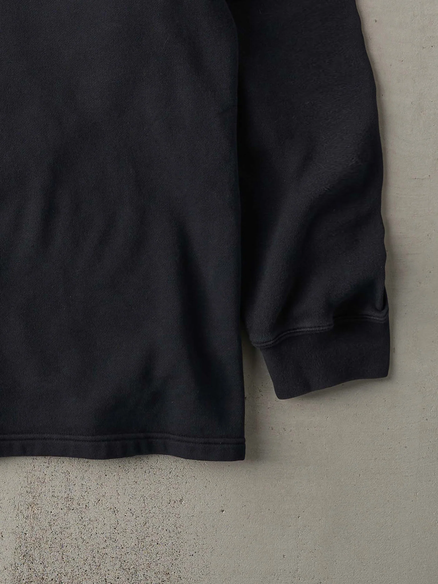 Vintage Y2K Black Nike Quarter Zip Golf Crewneck (XL) - Image 3