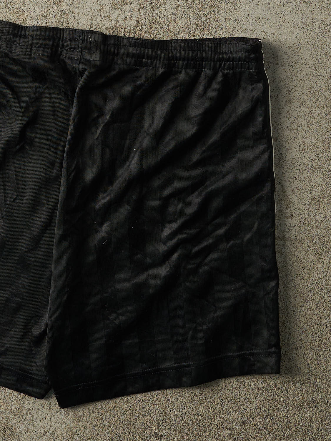 Vintage Y2K Black Nike Soccer Track Shorts (36x6) - Image 5