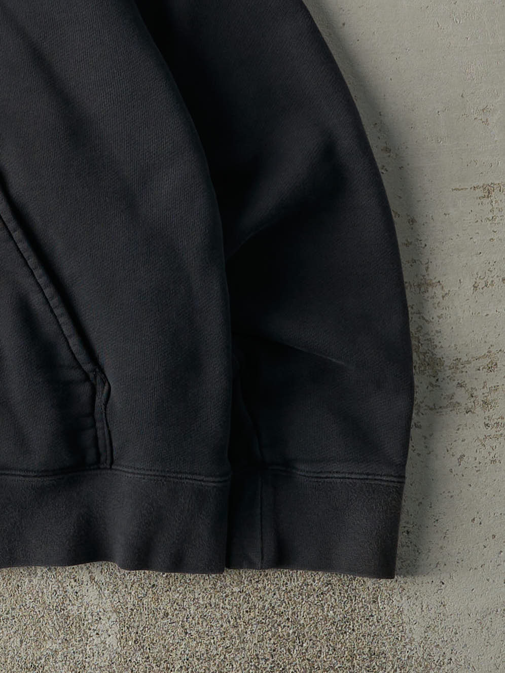 Vintage Y2K Black Nike Tennis Hoodie (L) - Image 3