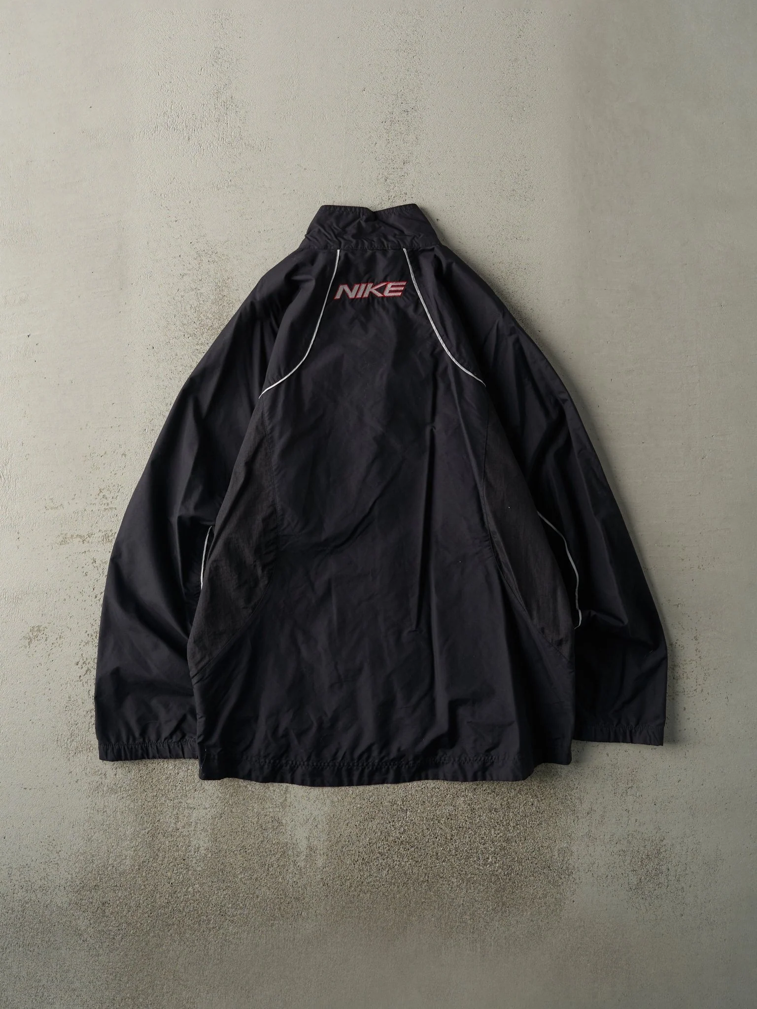 Vintage Y2K Black Nike Track Jacket (M) - Image 2