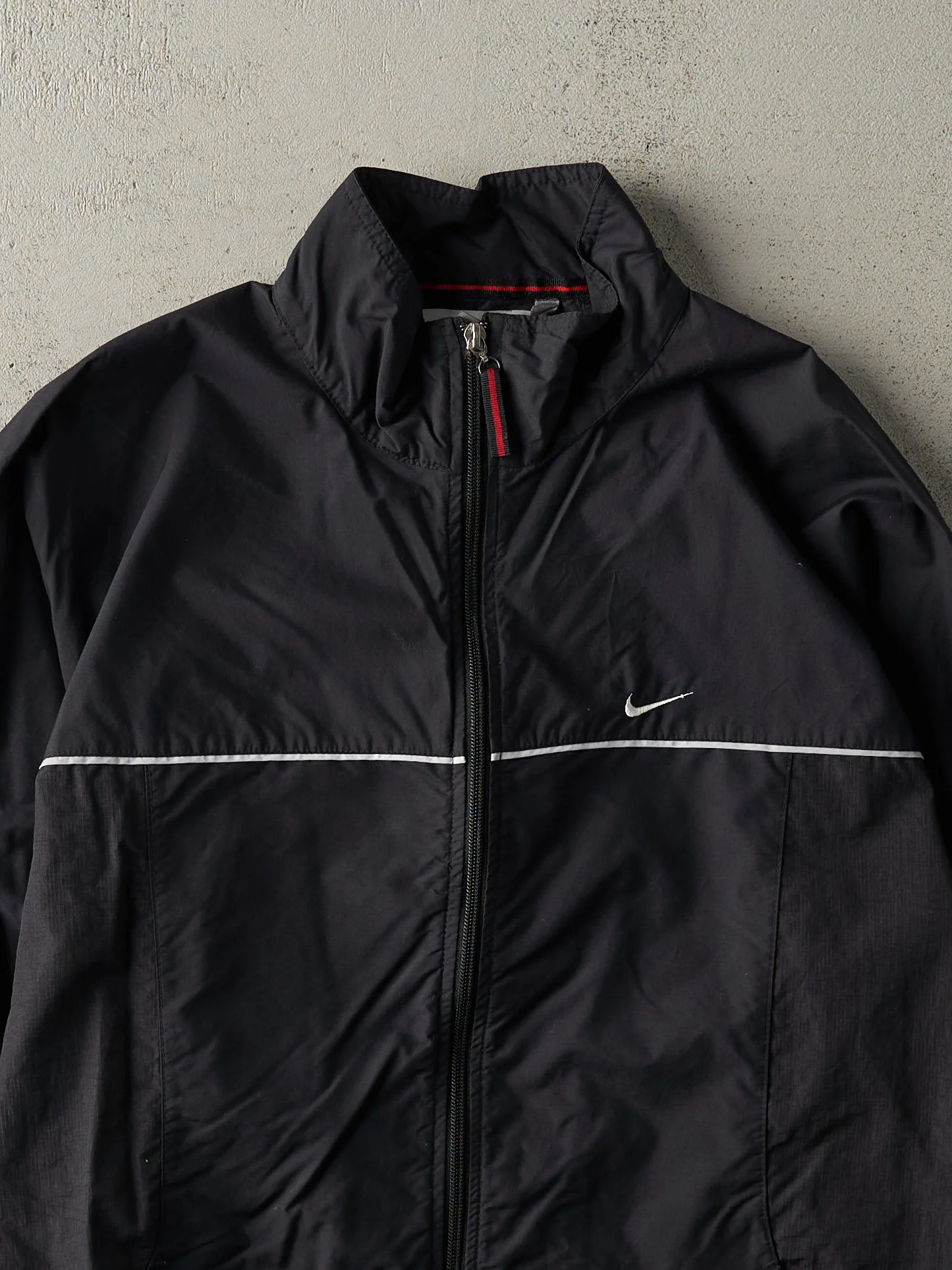 Vintage Y2K Black Nike Track Jacket (M) - Image 3