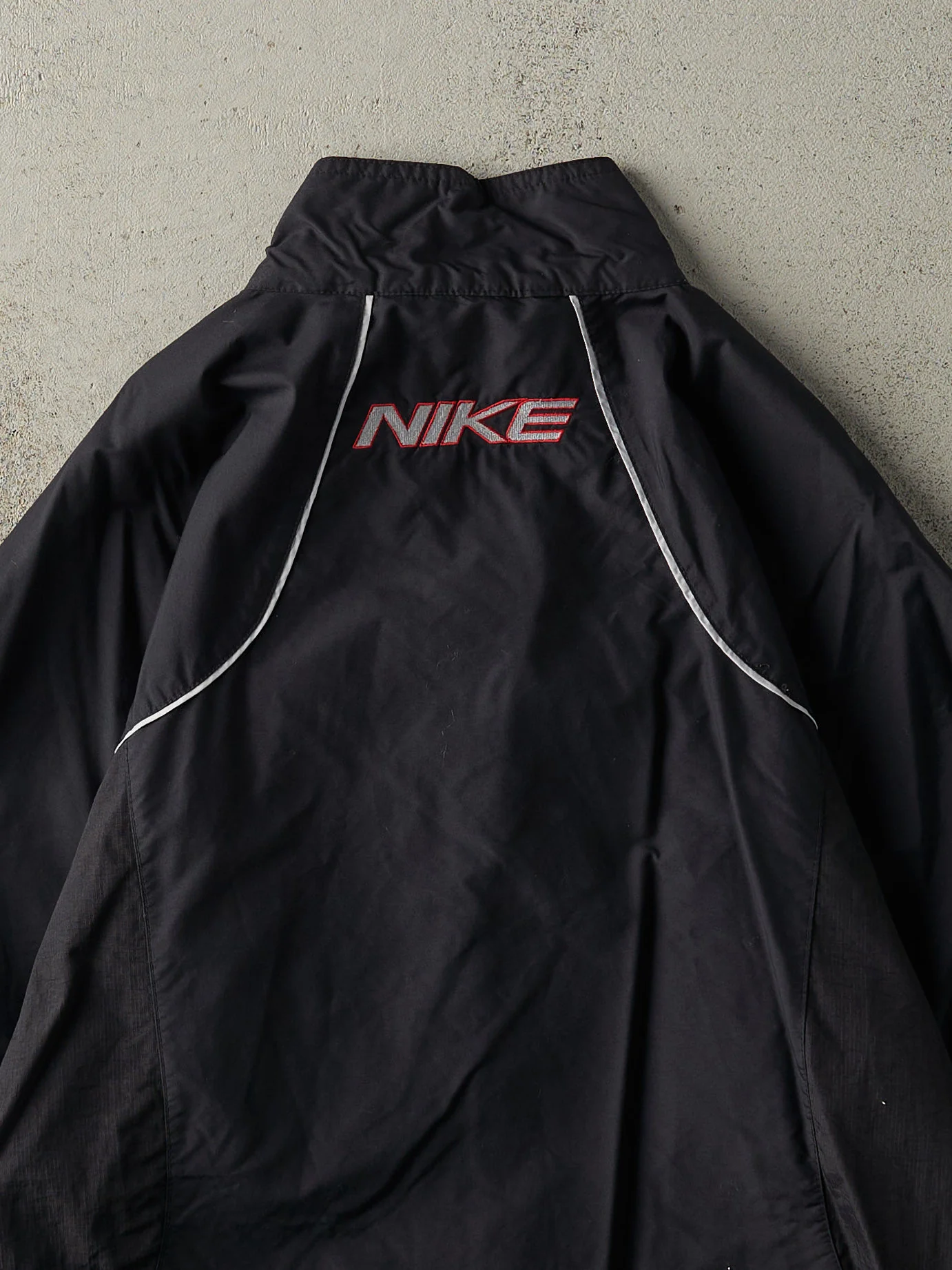 Vintage Y2K Black Nike Track Jacket (M) - Image 4
