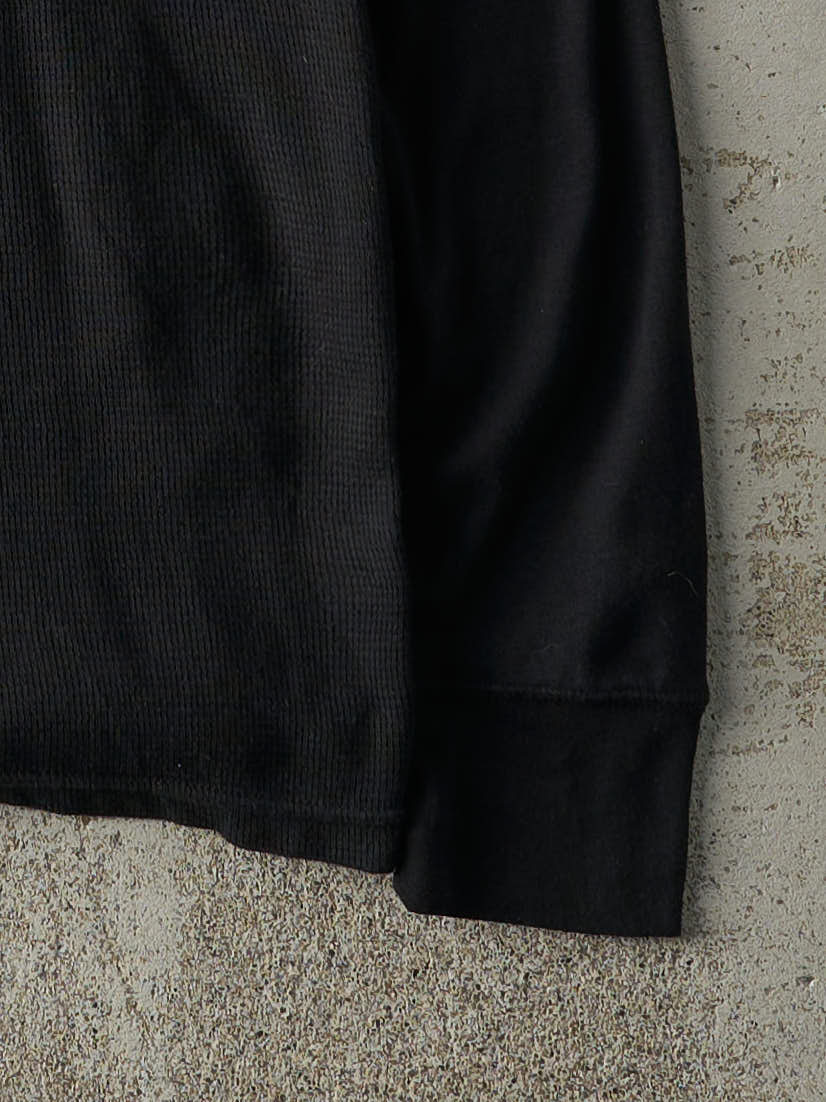 Vintage Y2K Black Polo Ralph Lauren Long Sleeve (S/M) - Image 3