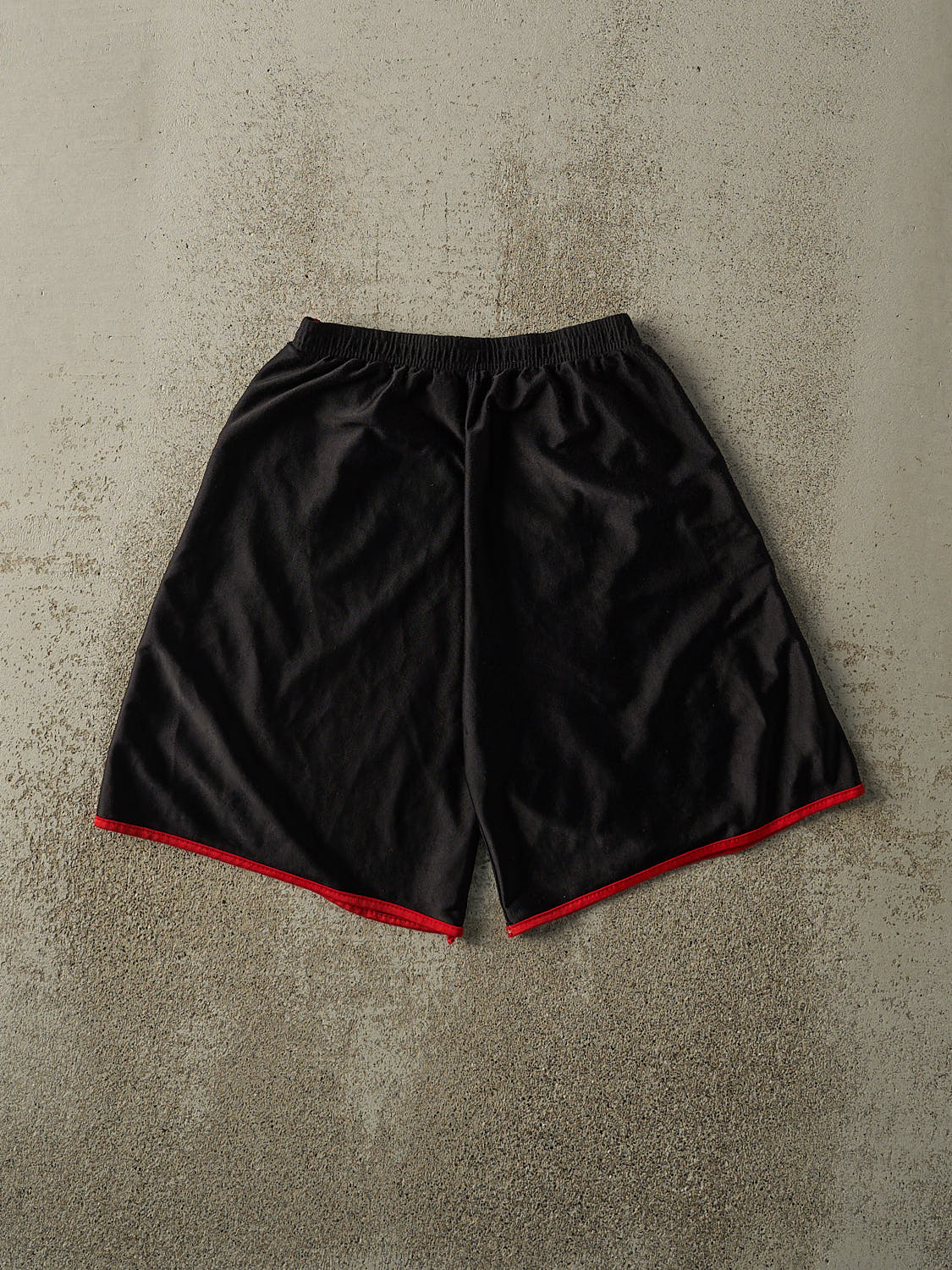 Vintage Y2K Black & Red Chelsea Football Club Shorts (22.5x7) - Image 2