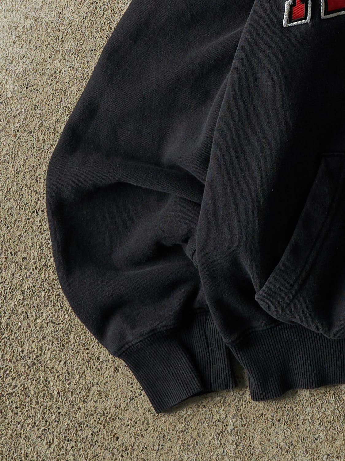 Vintage Y2K Black Texas Tech University Hoodie (XXS/XS) - Image 3