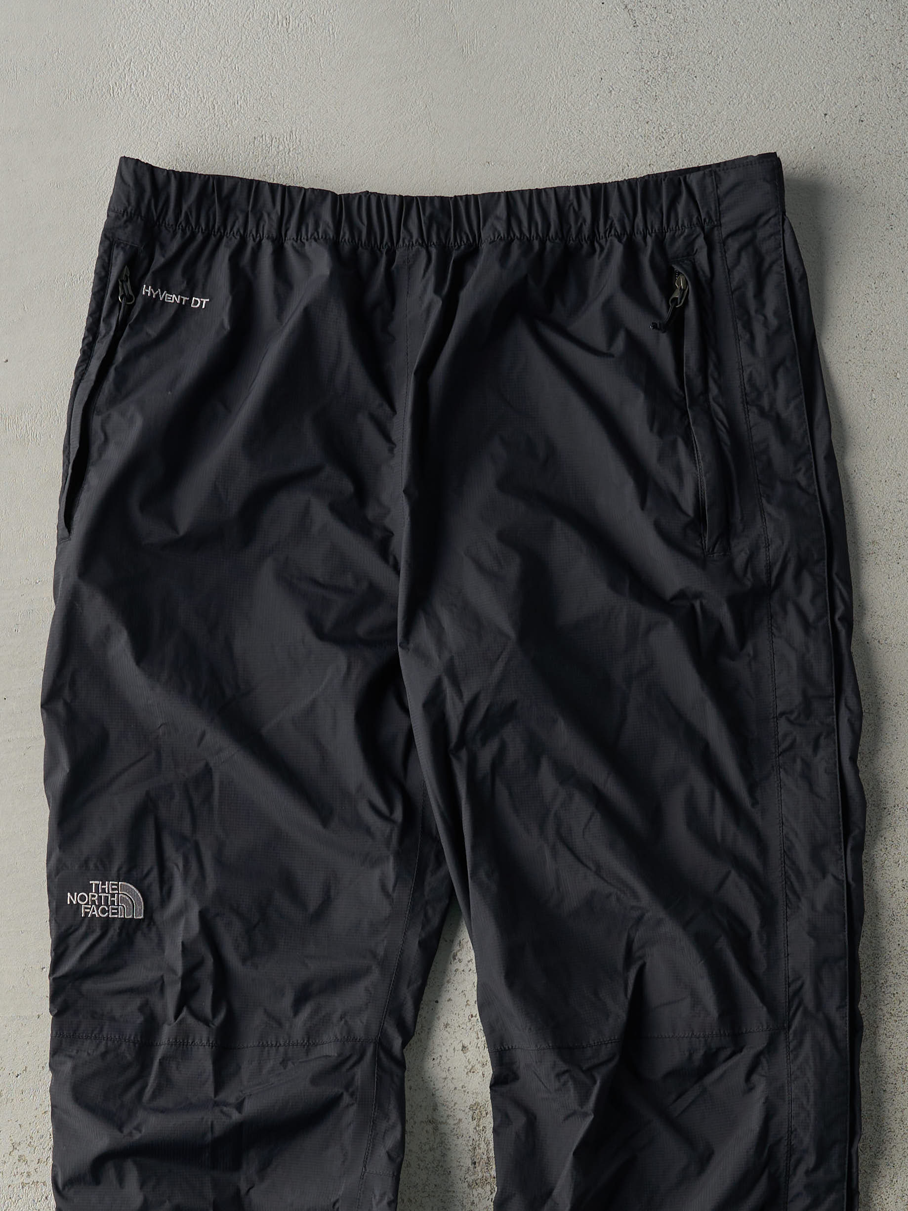 Vintage Y2K Black The North Face Hy-Vent Track Pants (38x31.5) - Image 3