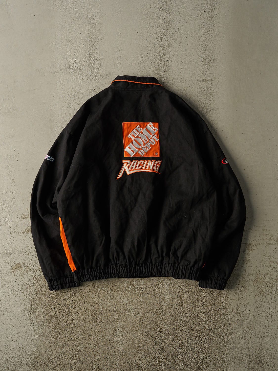 Vintage Y2K Black Tony Stewart Nascar Racing Jacket (L/XL) - Image 2