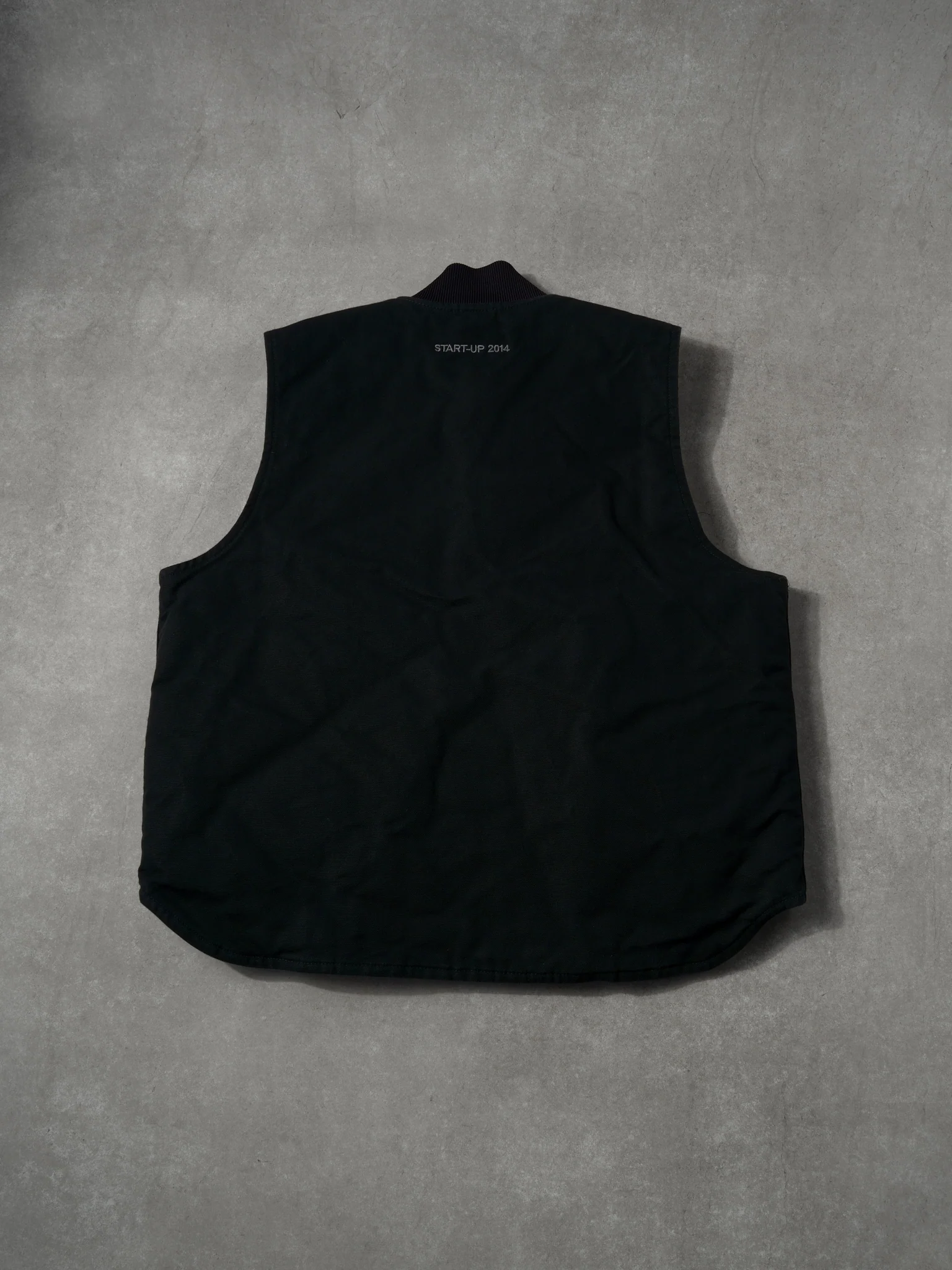 Vintage Y2k Black Walker Industries Carhartt Workwear Vest (L) - Image 2