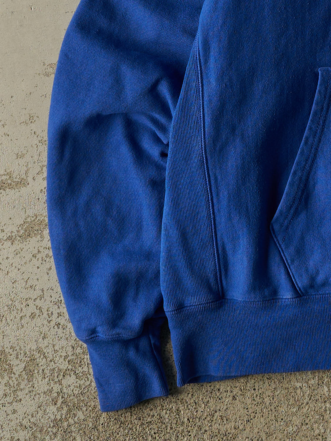 Vintage Y2K Blue Champion Reverse Weave University of Pittsburgh Hoodie (L/XL) - Image 3