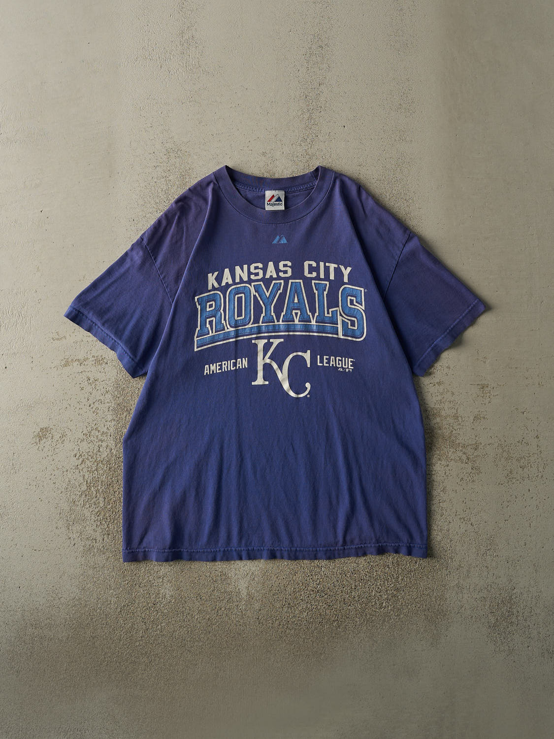Vintage Y2K Blue Kansas City Royals Tee (XL)