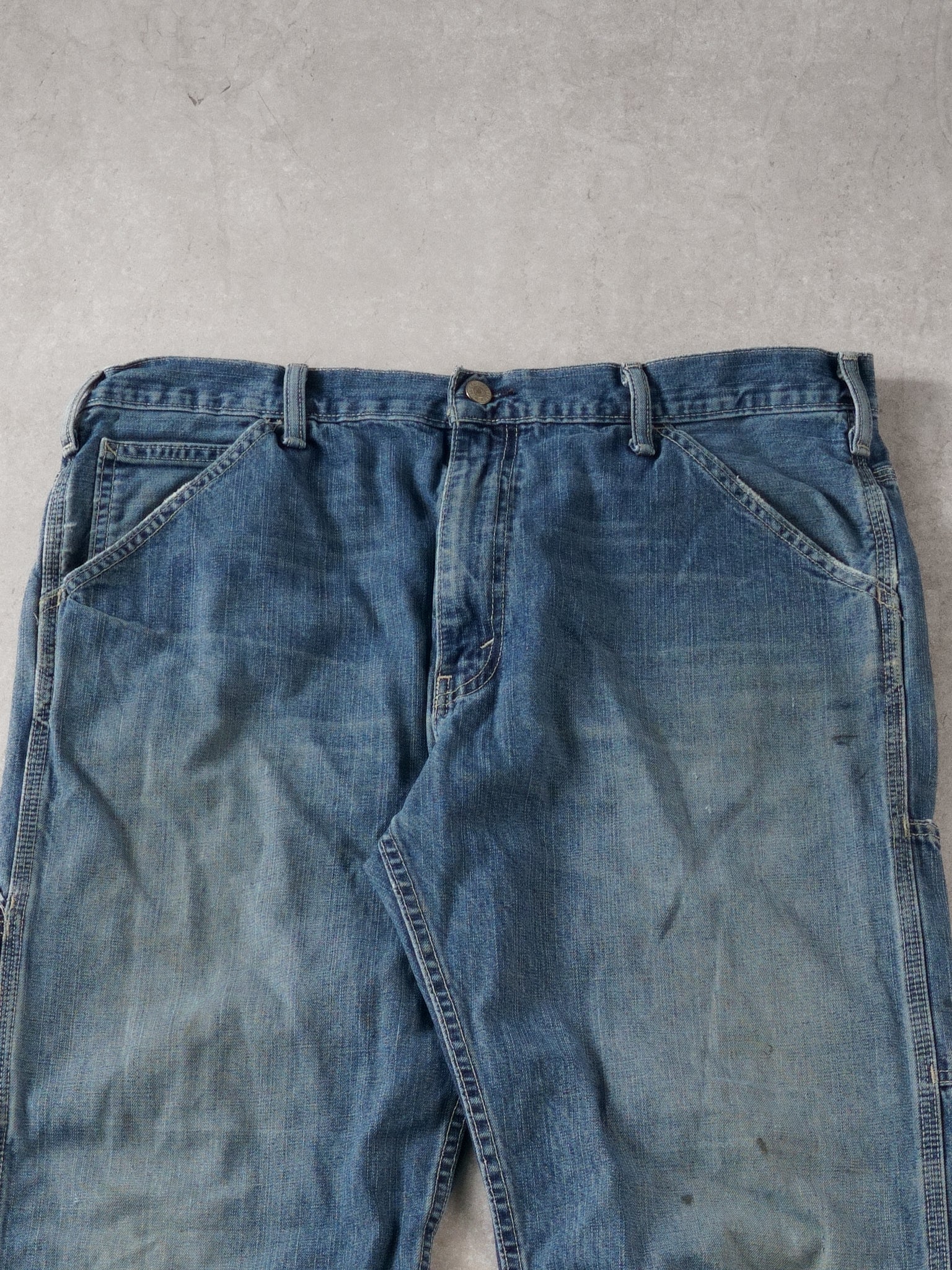 Vintage Y2k Blue Levi's Carpenter Pants (36x30) - Image 3