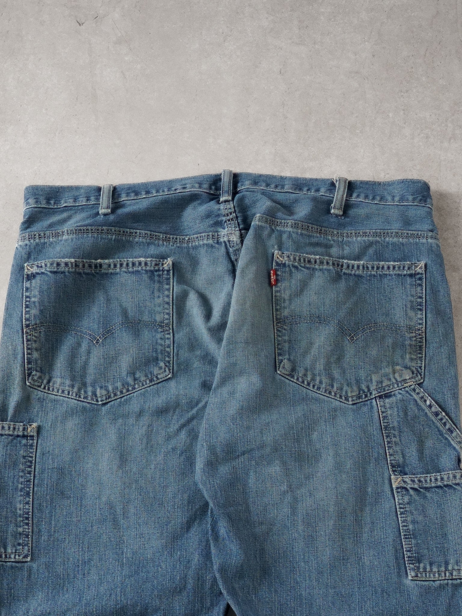 Vintage Y2k Blue Levi's Carpenter Pants (36x30) - Image 4