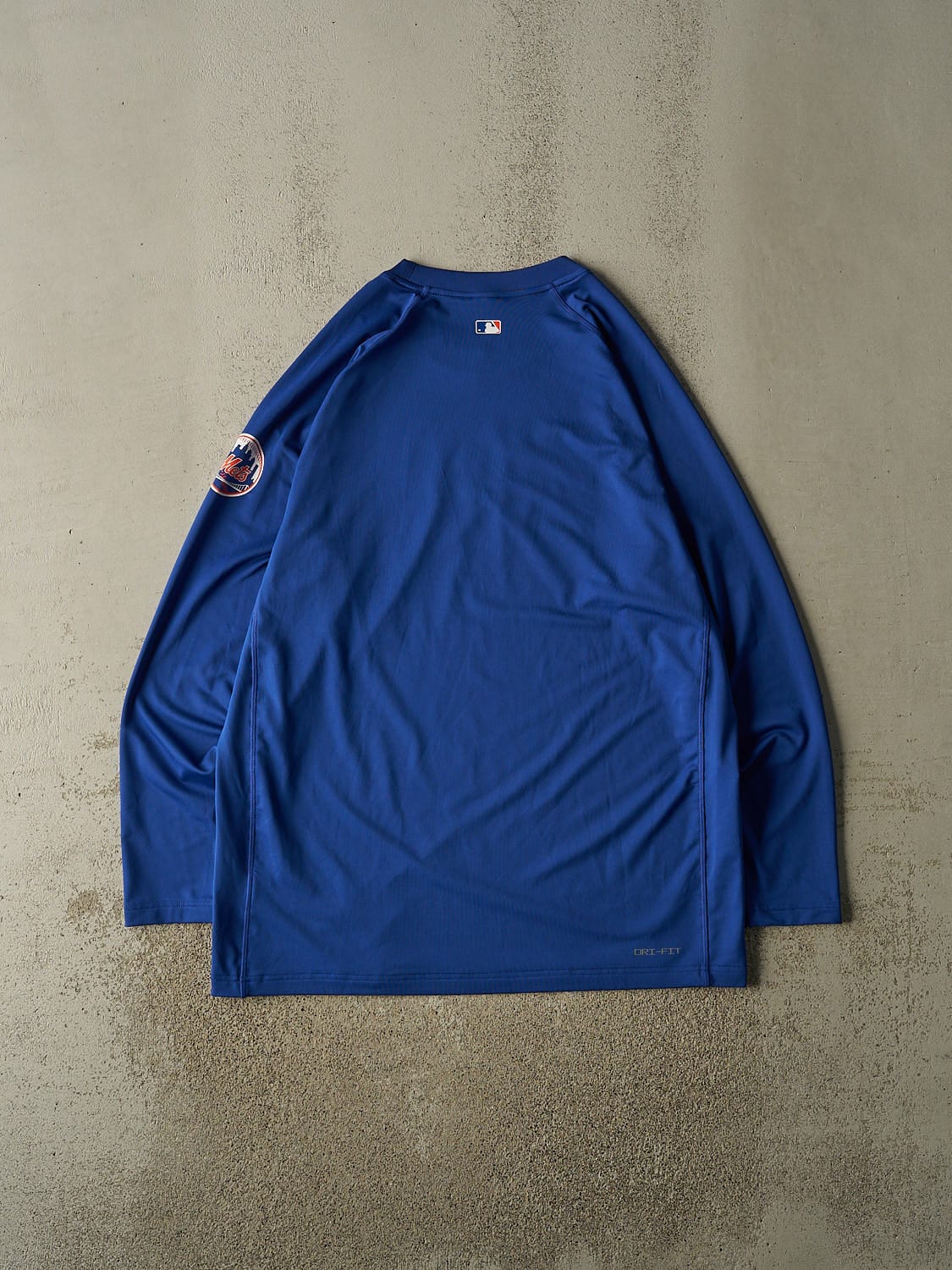 Vintage Y2K Blue New York Mets Nike Athletic Long Sleeve (XXL/XXXL) - Image 2