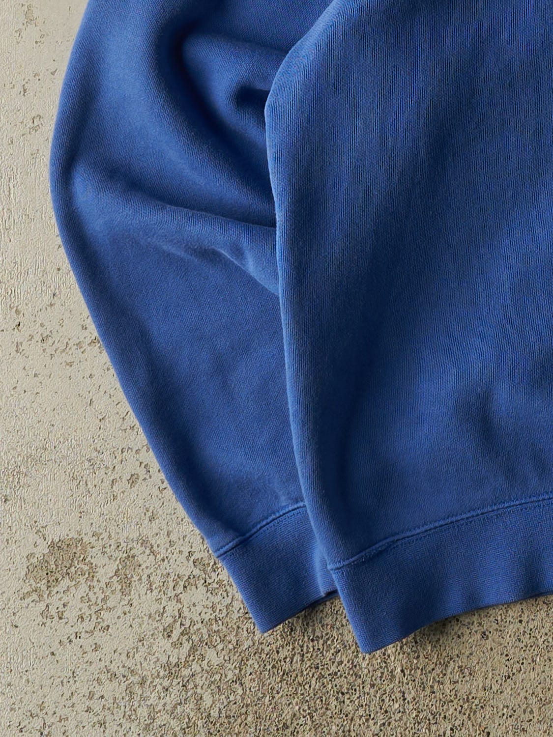 Vintage Y2K Blue Nike Embroidered Crewneck (M) - Image 3