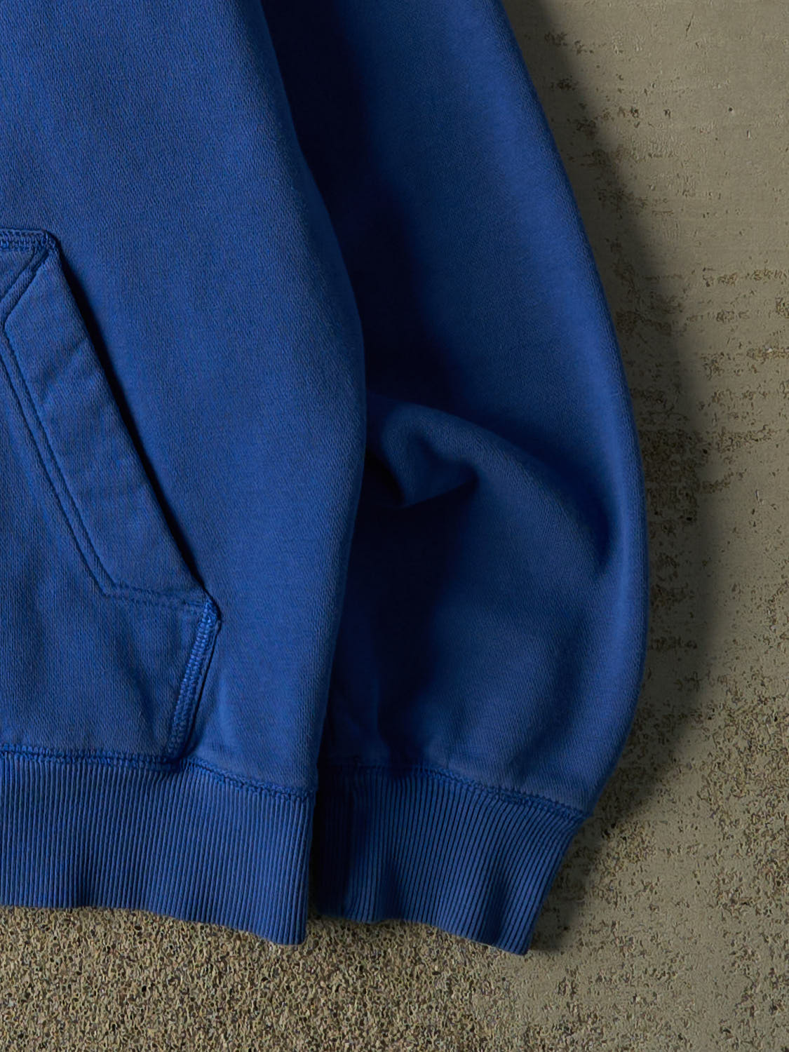 Vintage Y2K Blue Nike Embroidered Zip Up Hoodie (S/M) - Image 4
