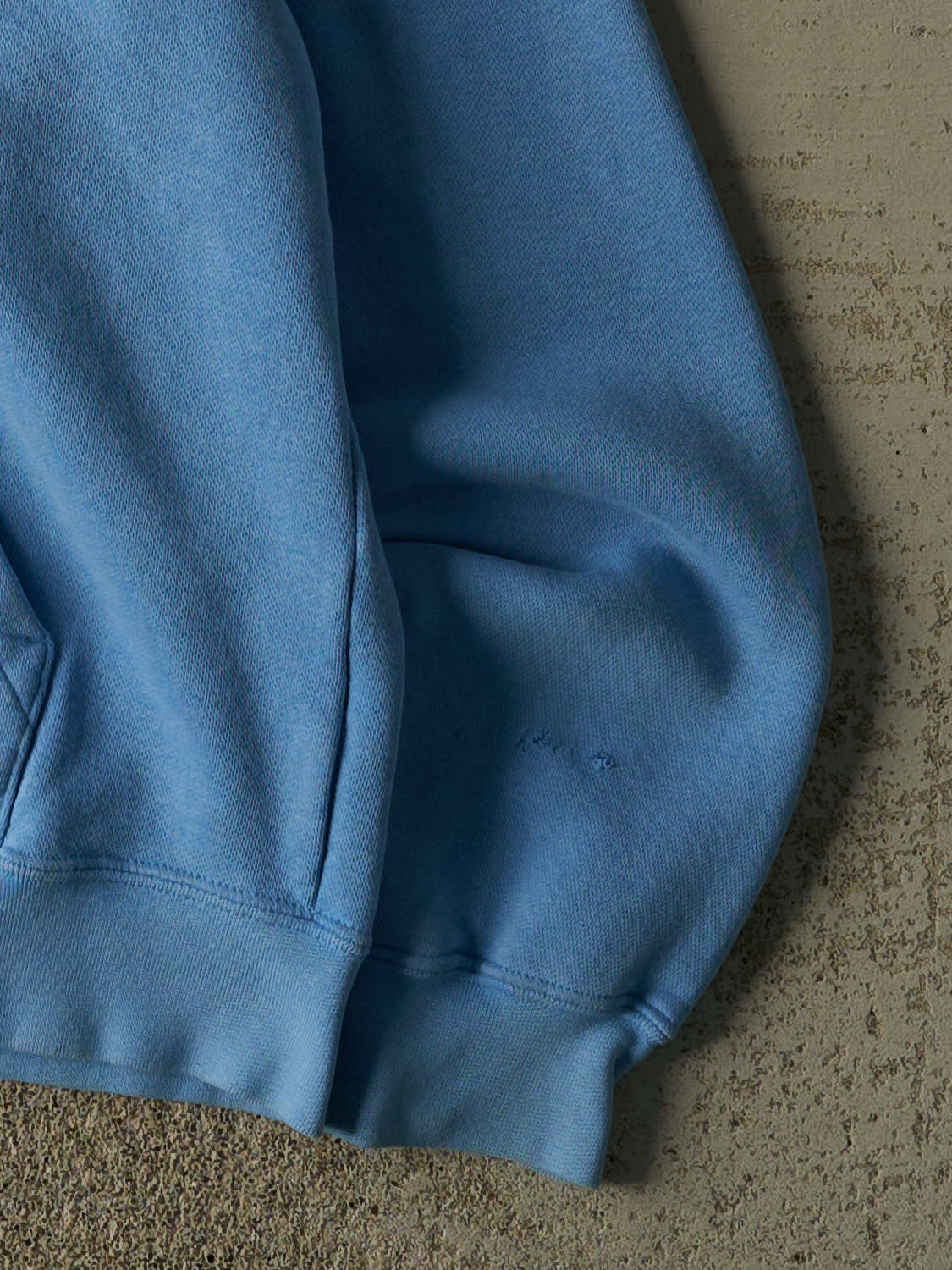 Vintage Y2K Blue Nike Embroidered Zip Up Hoodie (L) - Image 5