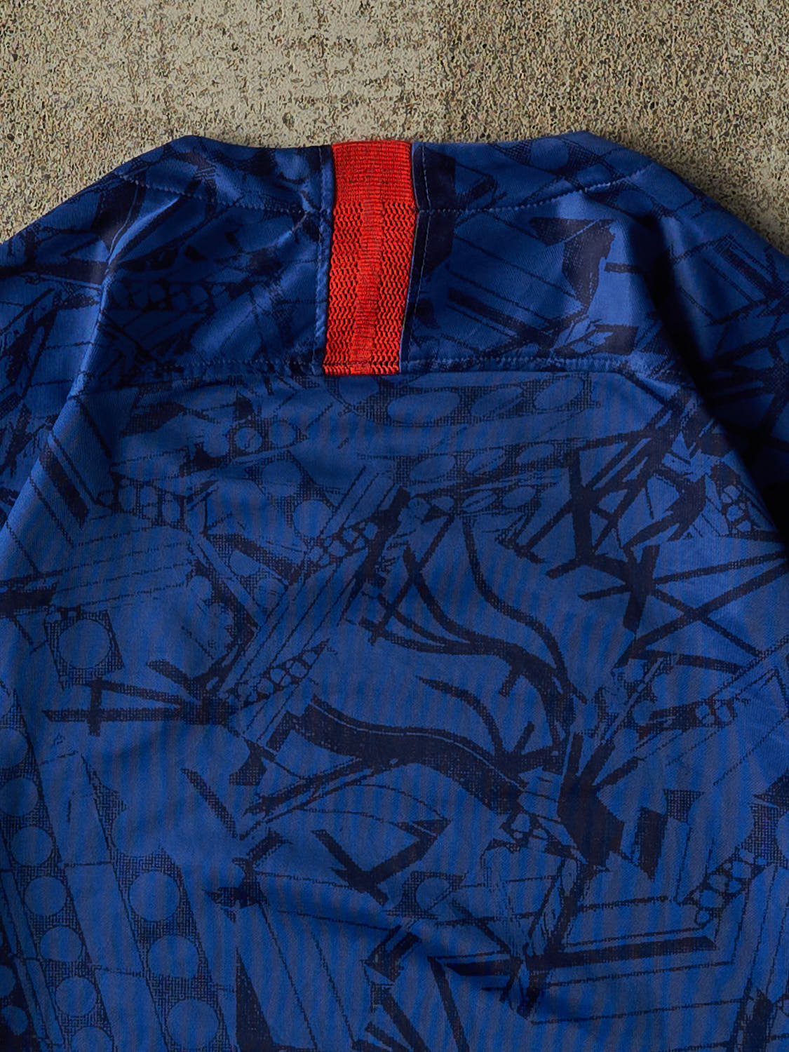 Vintage Y2K Blue Nike x Chelsea FC Soccer Jersey (M/L) - Image 4