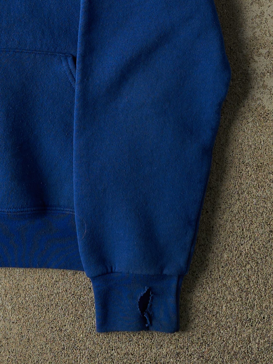 Vintage Y2K Blue Russell Athletic Duke University Hoodie (XS/S) - Image 4