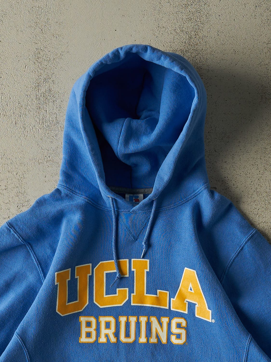 Vintage Y2K Blue Russell Athletic UCLA Bruins Hoodie (M/L) - Image 2