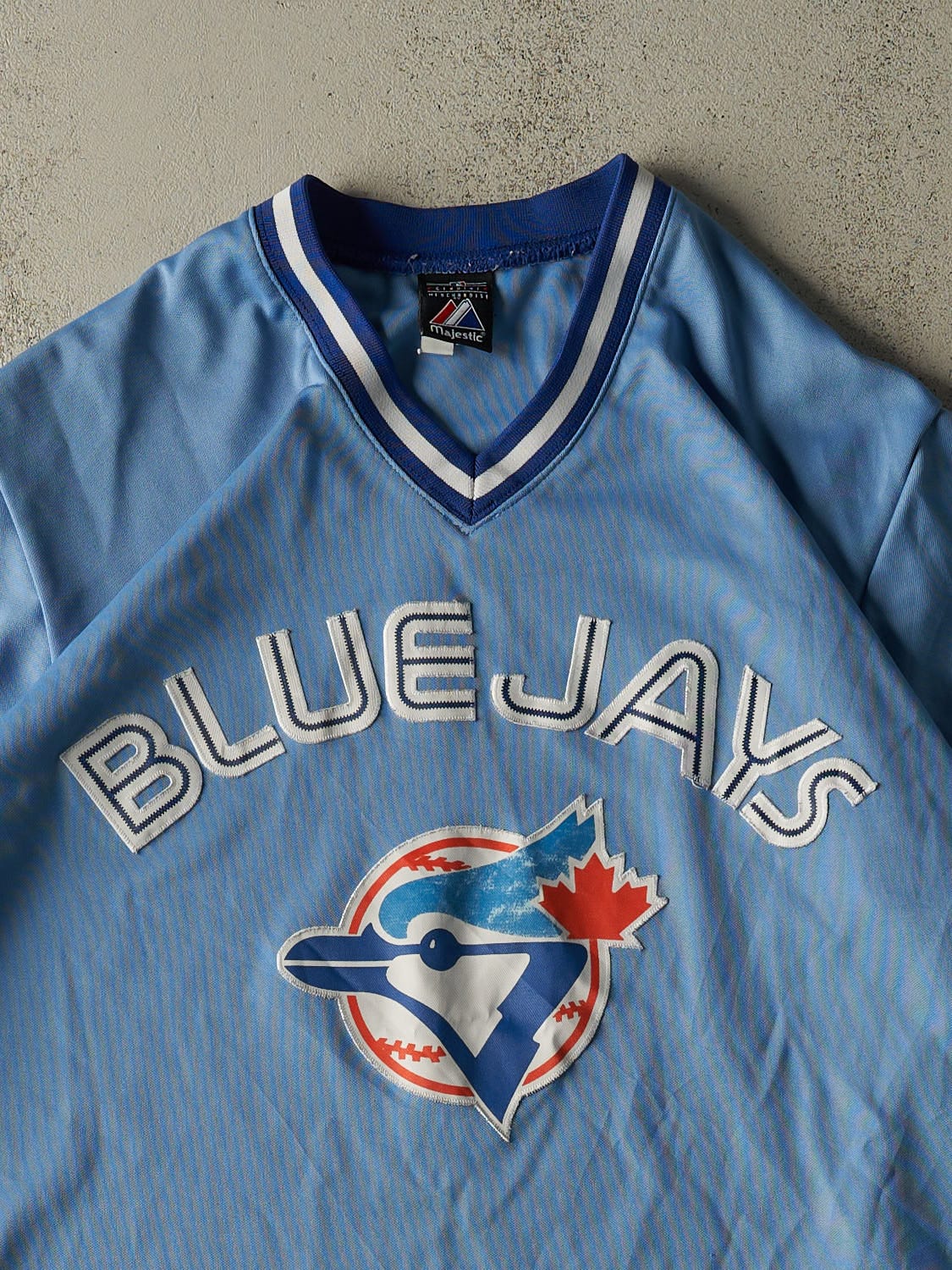 Vintage Y2K Blue Toronto Blue Jays Baseball Jersey (XXL) - Image 2