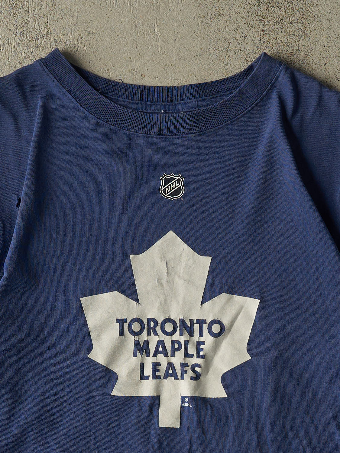 Vintage Y2K Blue Toronto Maple Leafs #43 Kadri Tee (M/L) - Image 3