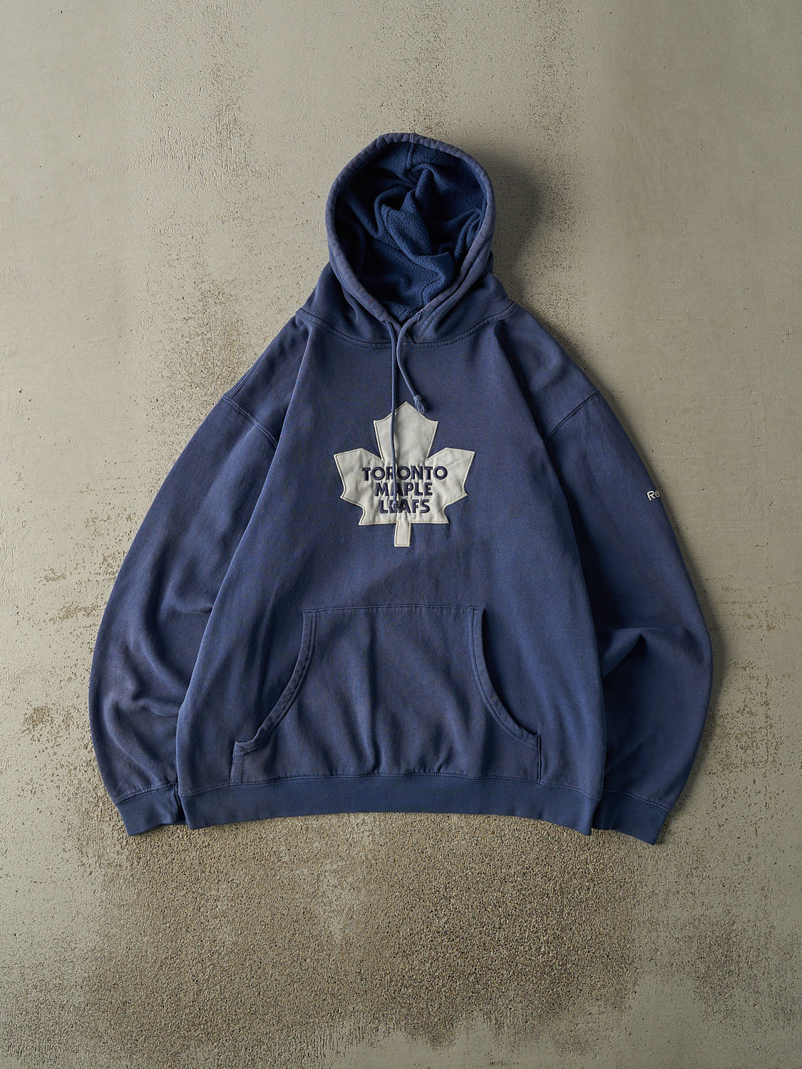 Vintage Y2K Blue Toronto Maple Leafs Embroidered Hoodie (M/L)