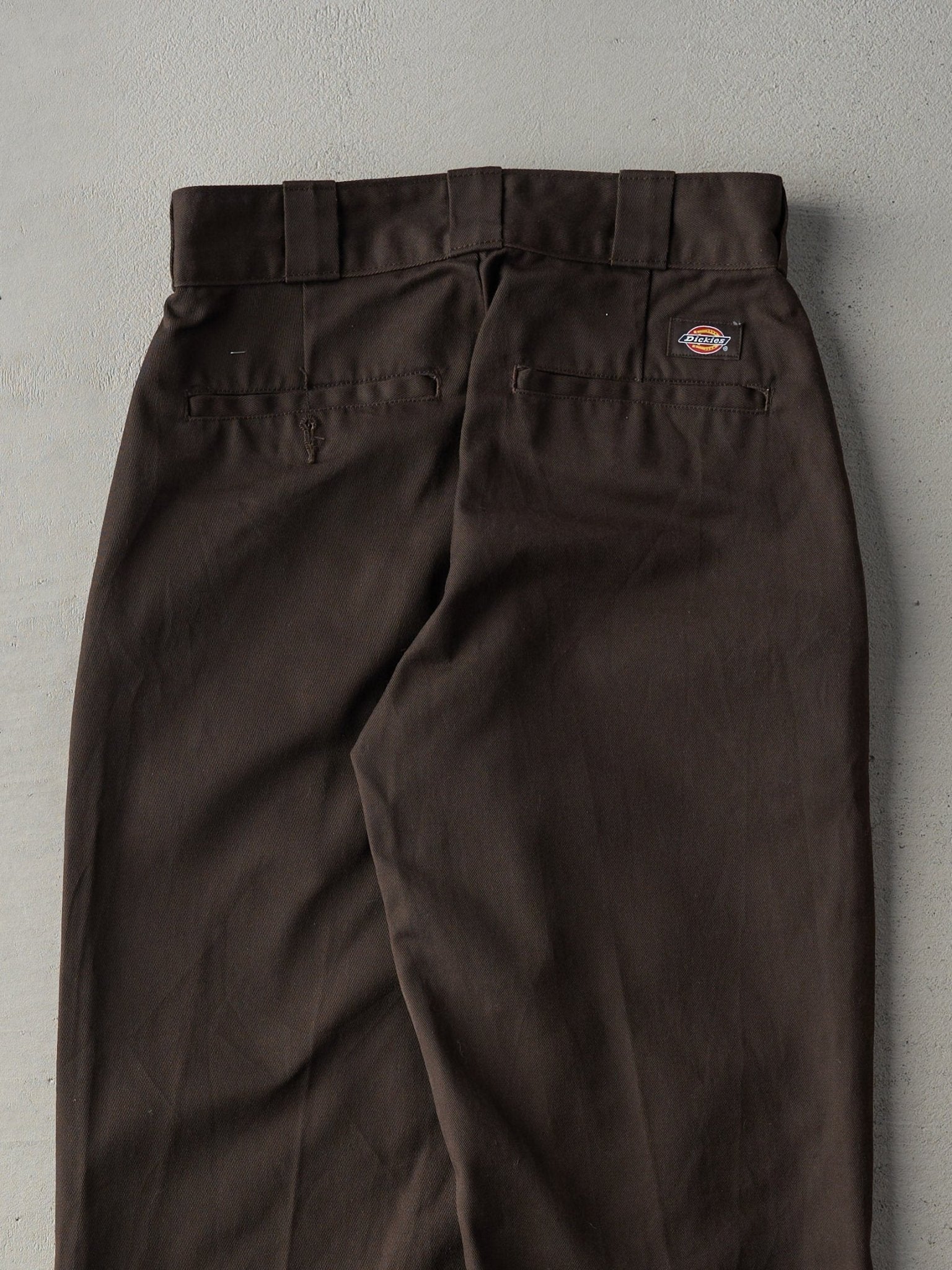 Vintage Y2K Brown 874 Original Fit Dickies Work Pants (27x31.5) - Image 4
