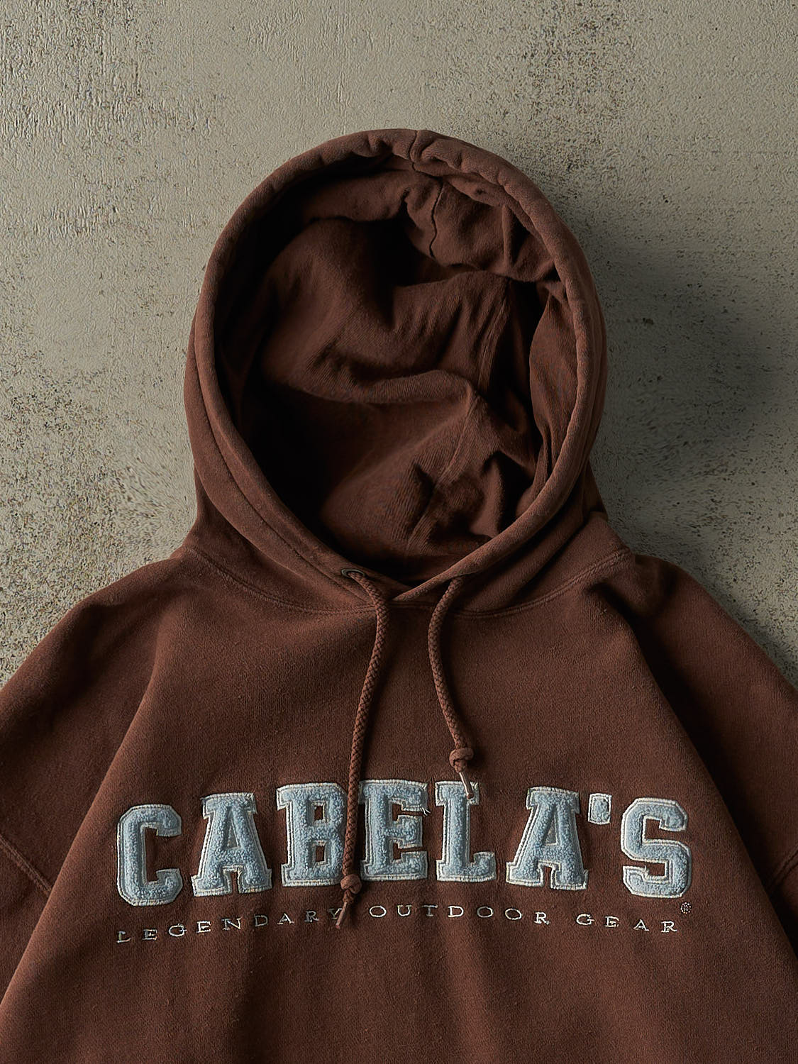 Vintage Y2K Brown Cabela's Boxy Hoodie (M/L) - Image 2
