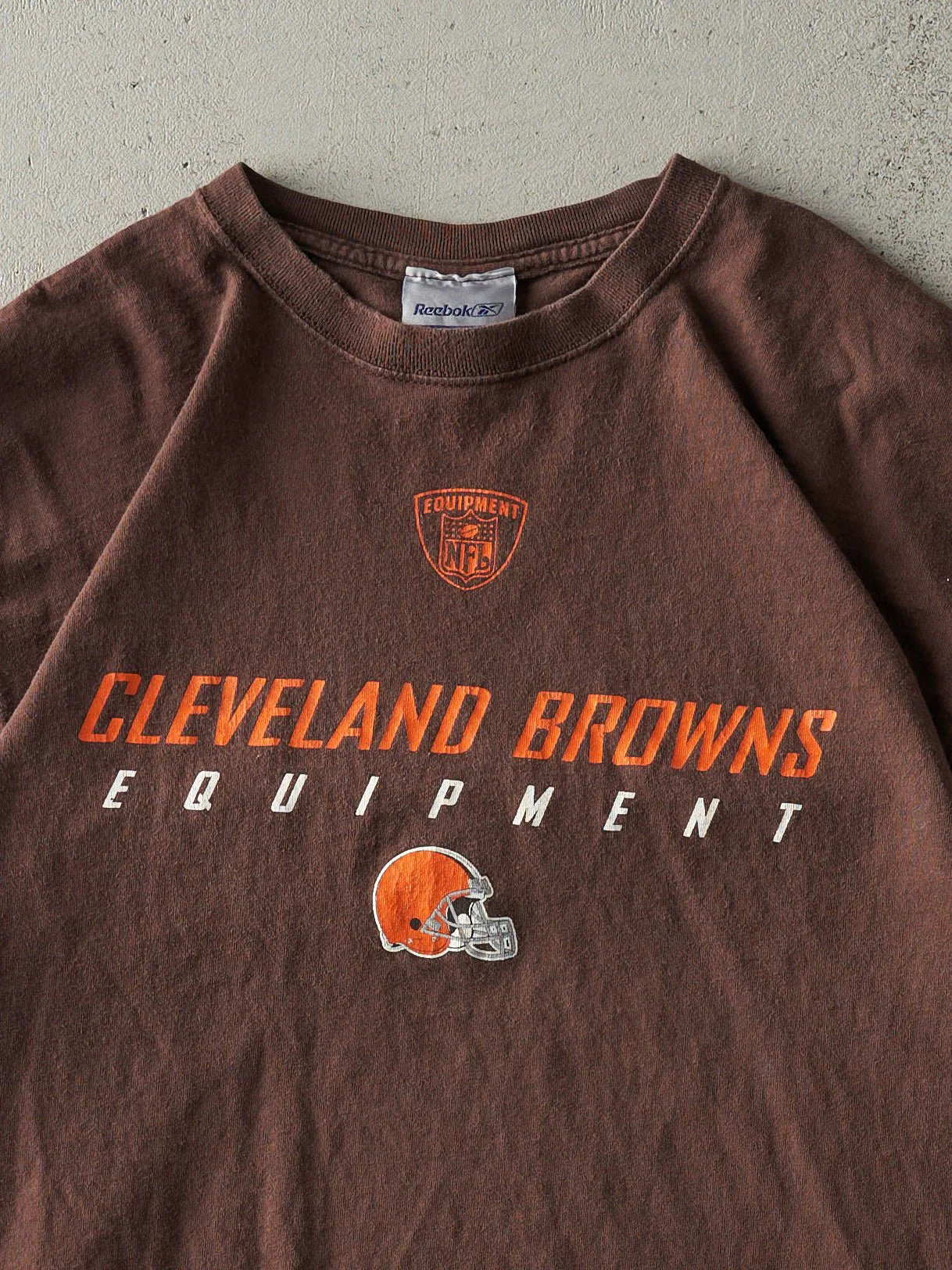 Vintage Y2K Brown Cleveland Browns Tee (M) - Image 2
