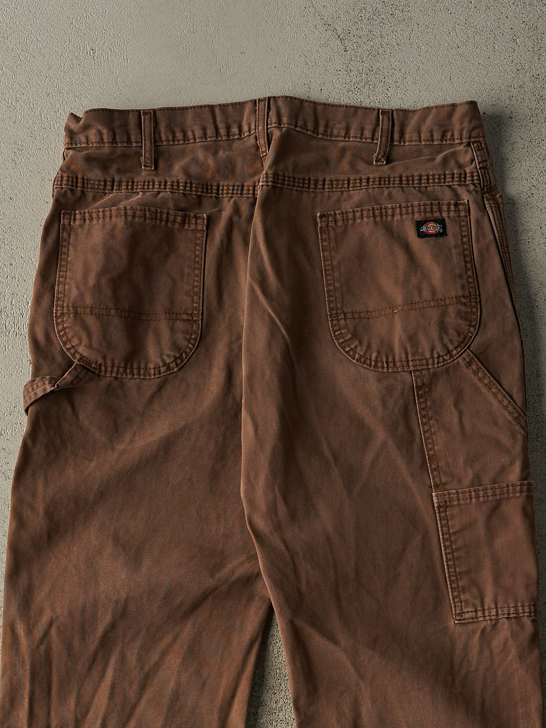 Vintage Y2K Brown Dickies Carpenter Pants (33x31.5) - Image 4