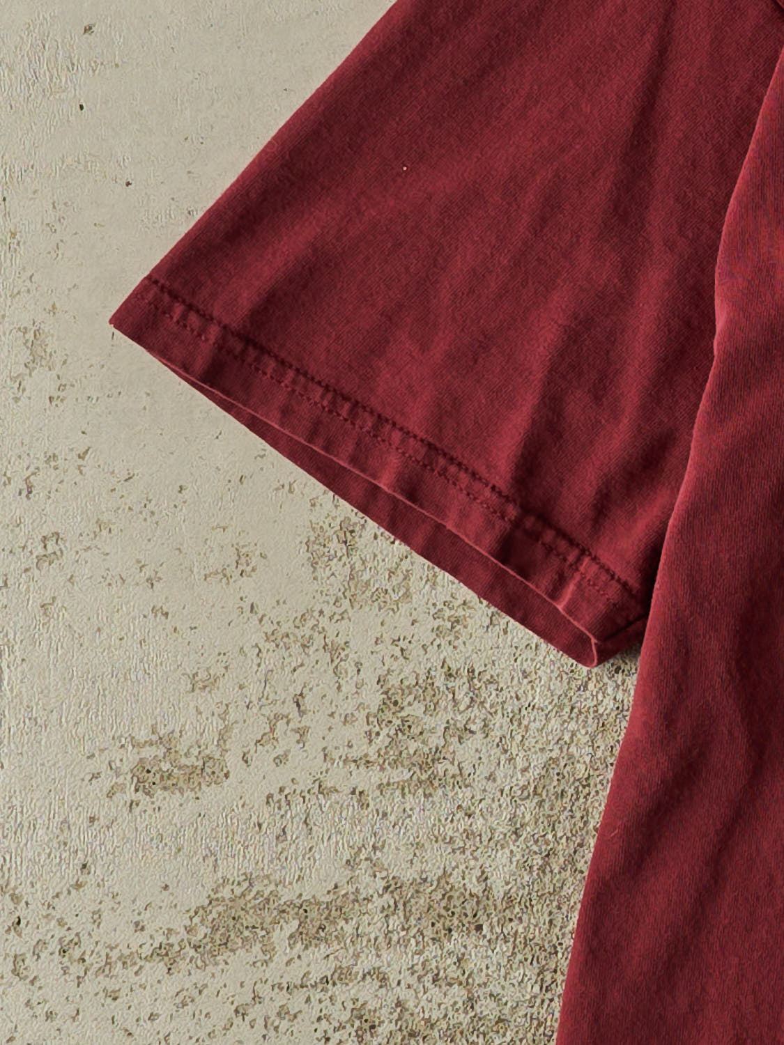 Vintage Y2K Burgundy "I Am 2 Blessed To Be Stressed" Tee (XL/XXL) - Image 3
