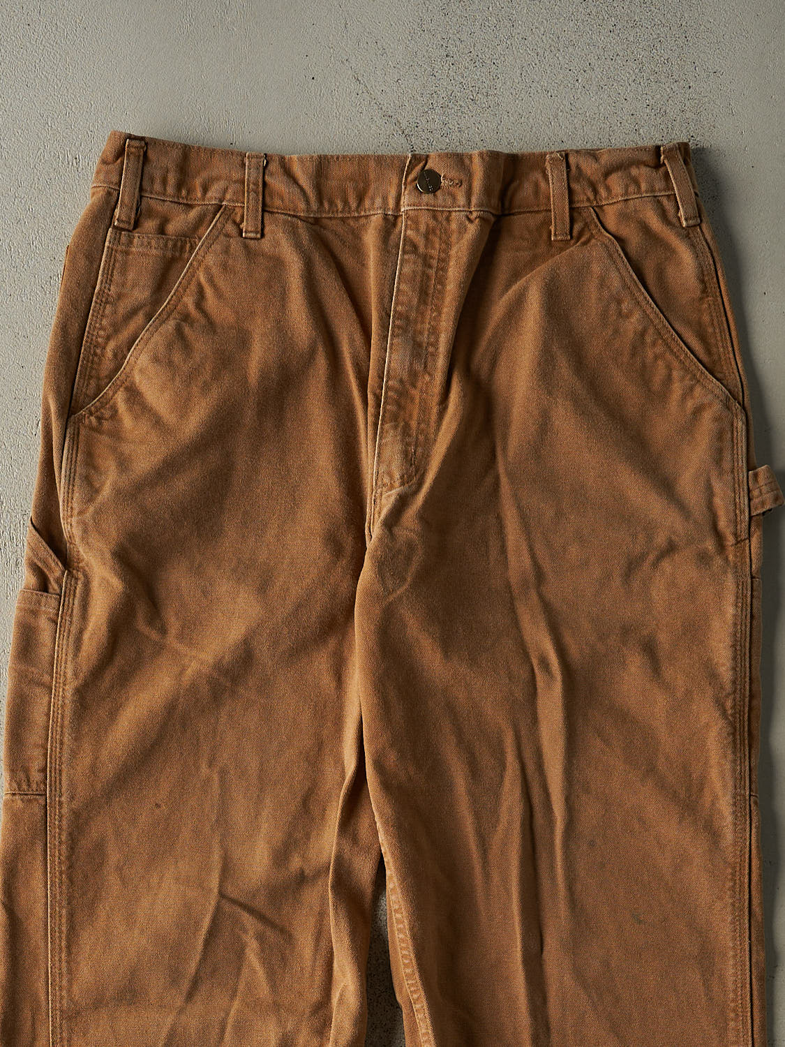 Vintage Y2K Camel Carhartt Carpenter Pants (34x34.5) - Image 3