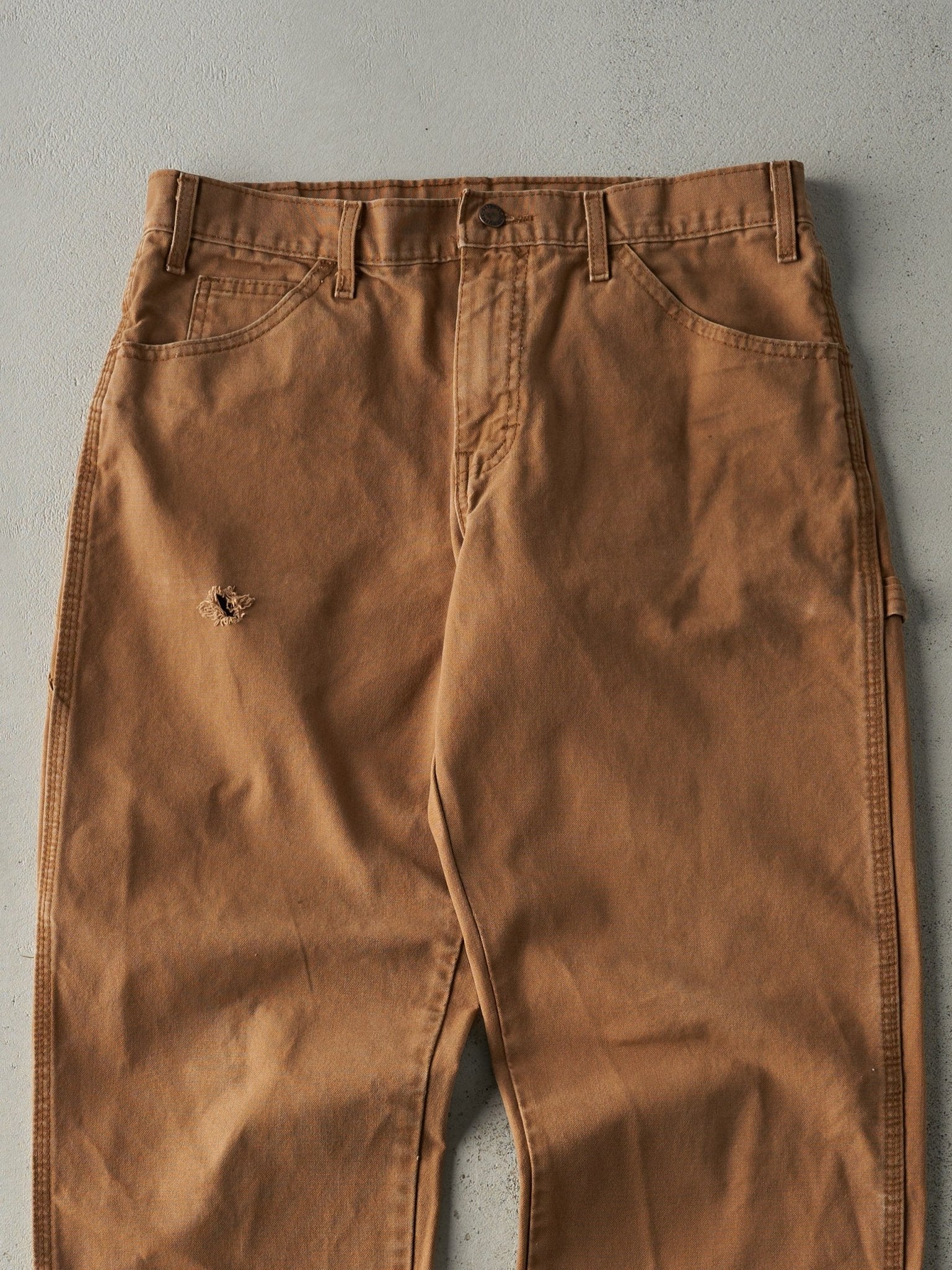 Vintage Y2K Camel Dickies Carpenter Pants (33x33.5) - Image 4