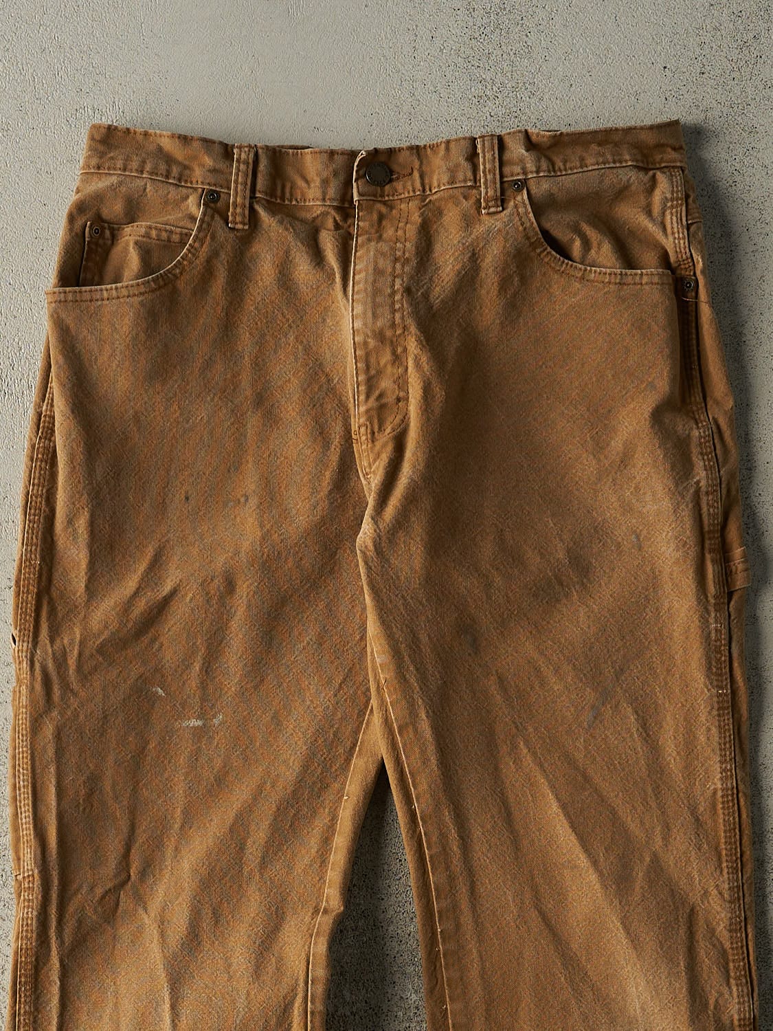 Vintage Y2K Camel Dickies Carpenter Pants (33x31) - Image 3