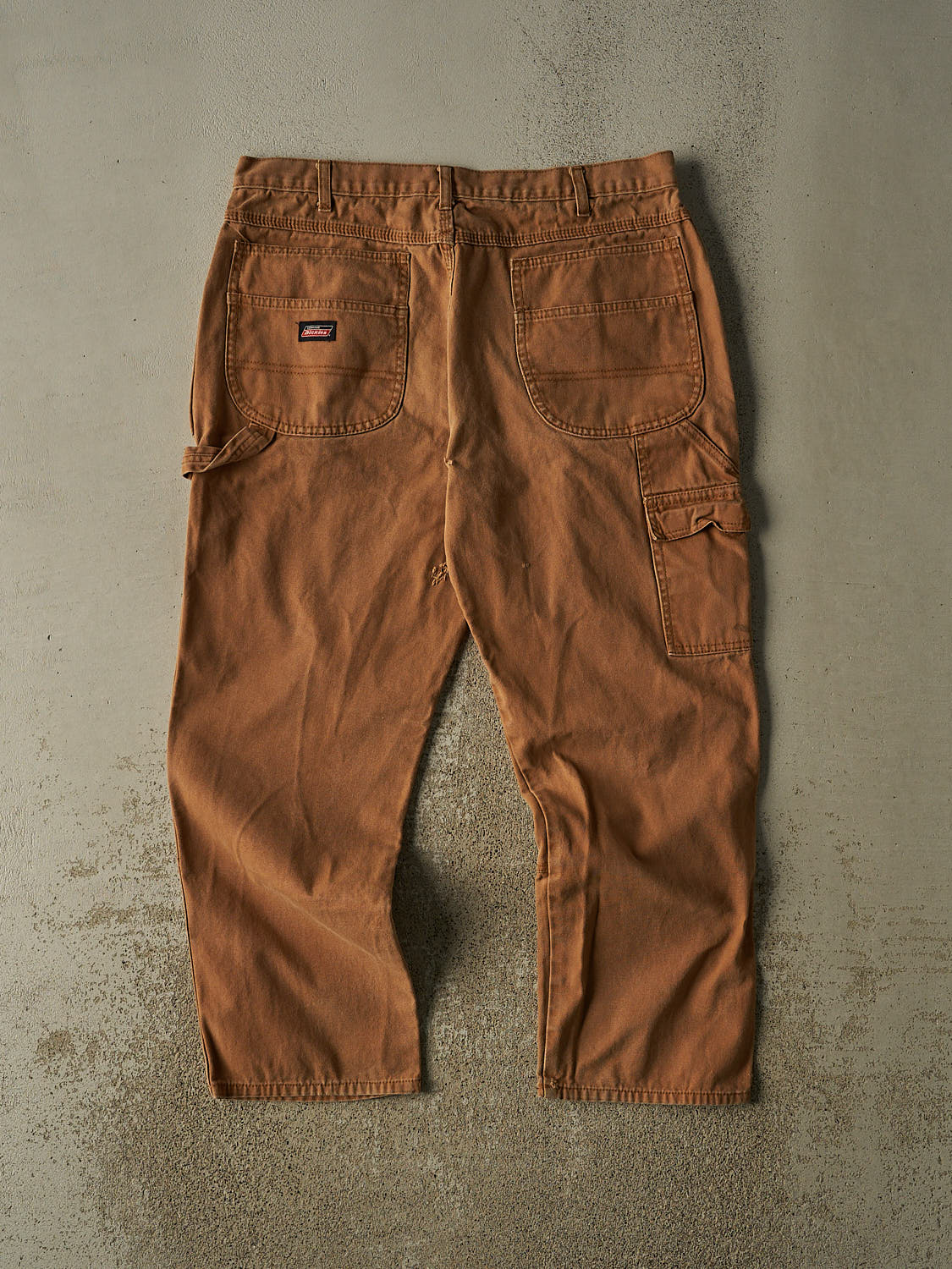 Vintage Y2K Camel Dickies Double Knee L Pocket Carpenter Pants (36x28.5) - Image 2
