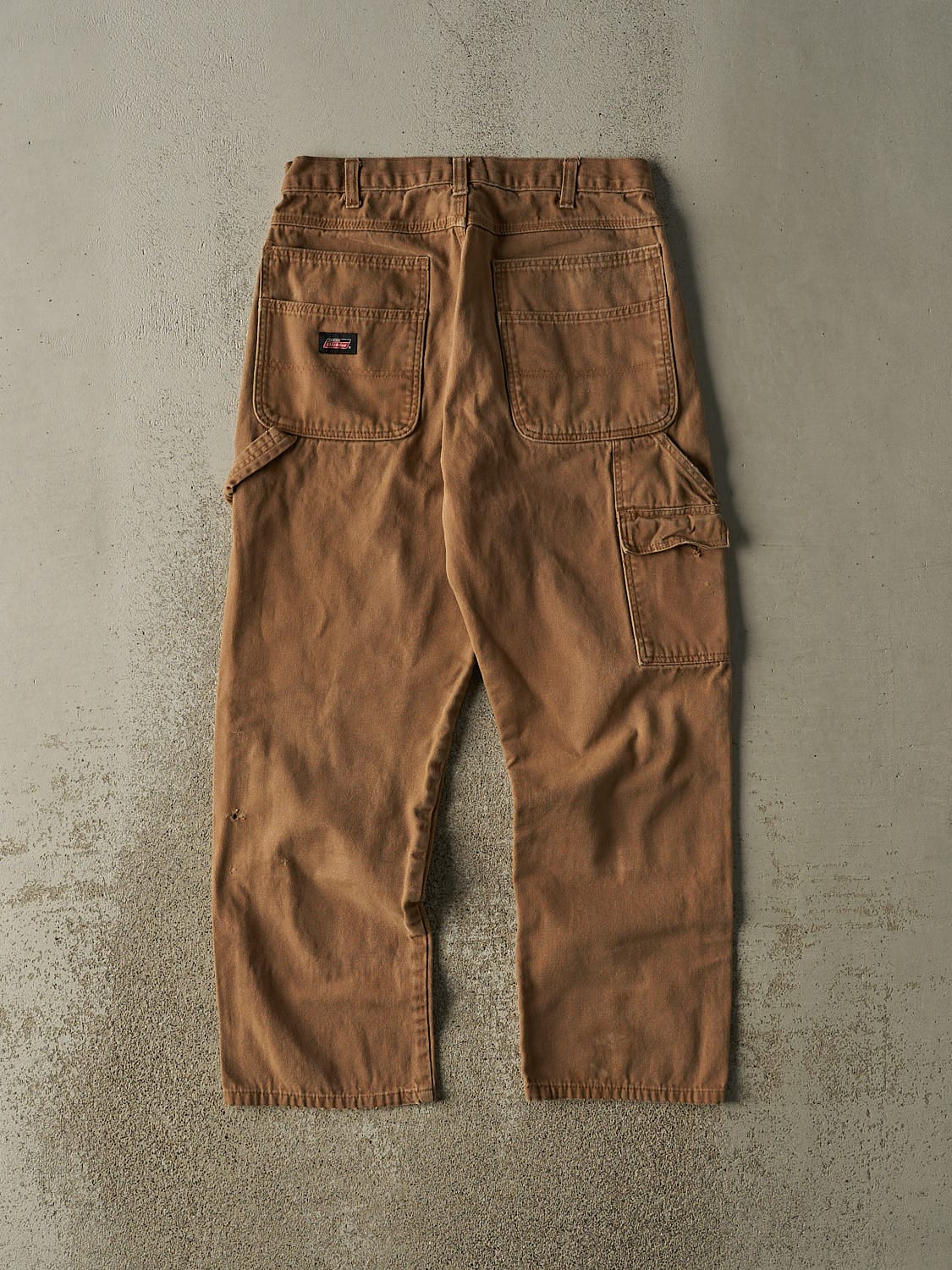 Vintage Y2K Camel Dickies L Pocket Double Knee Carpenter Pants (30x29.5) - Image 2