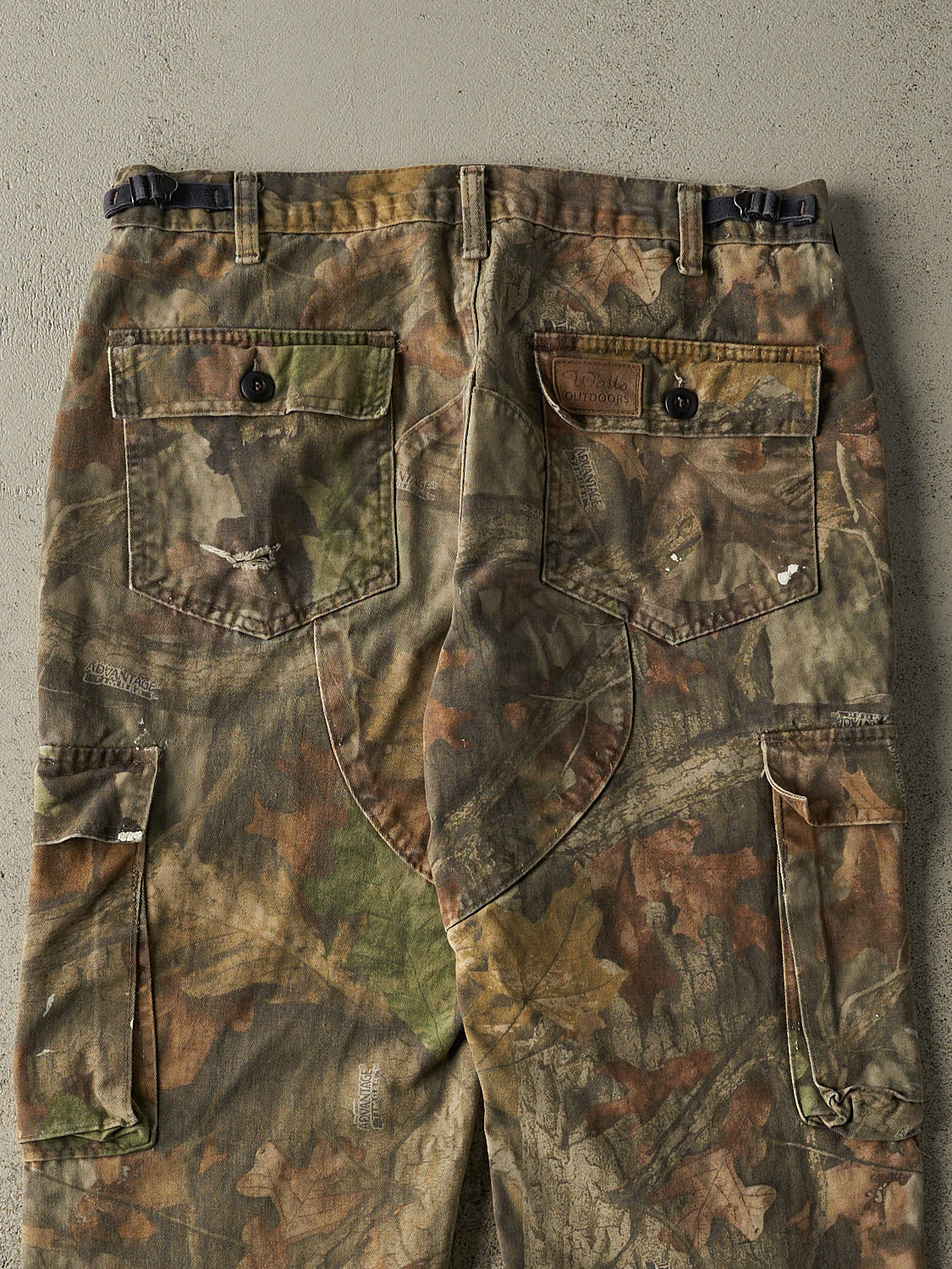 Vintage Y2K Camo Advantage Cargo Pants (33x30.5) - Image 5