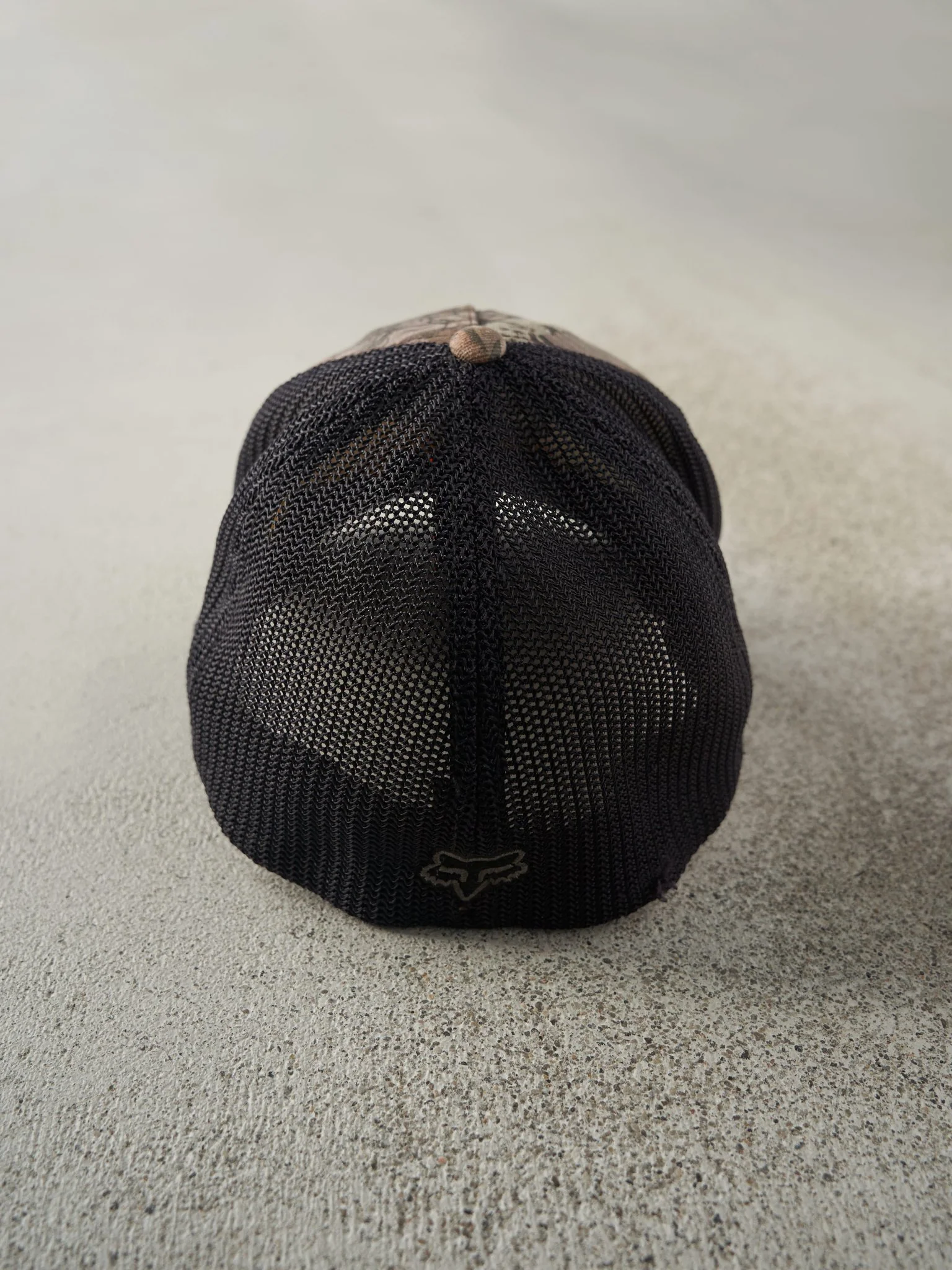 Vintage Y2K Camo Fox Racing Flexfit Trucker Hat - Image 4