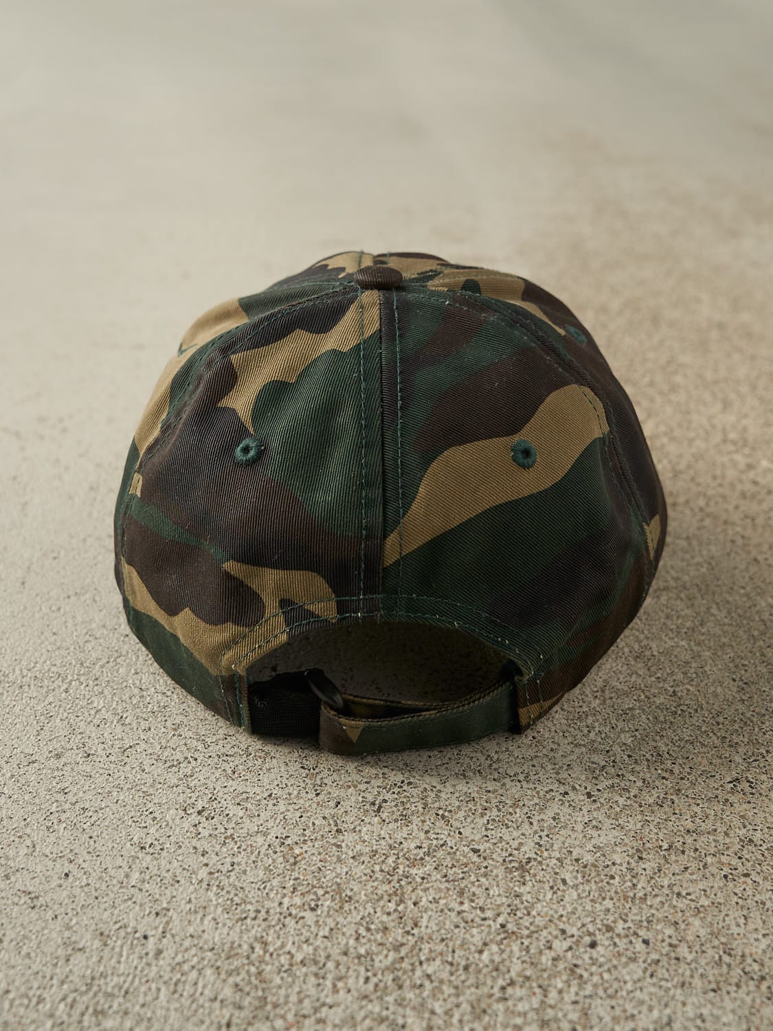 Vintage Y2K Camo John Deere Embroidered Strapback (O/S) - Image 4
