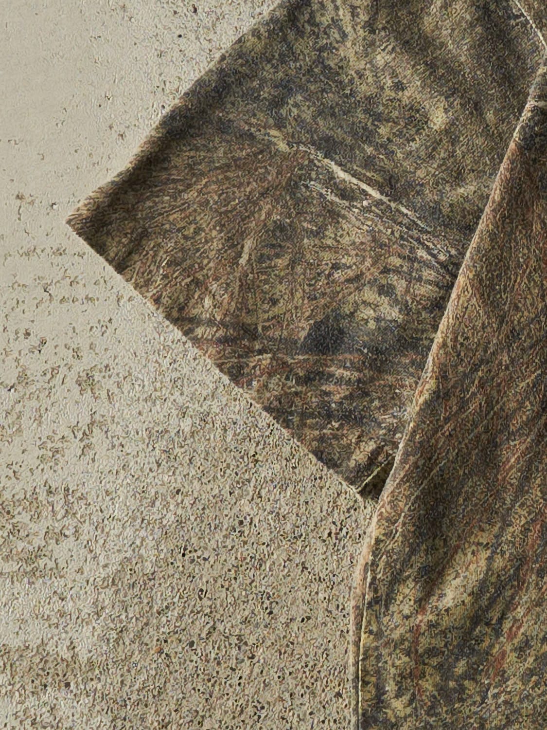 Vintage Y2K Camo Mossy Oak Pocket Tee (XXS) - Image 3