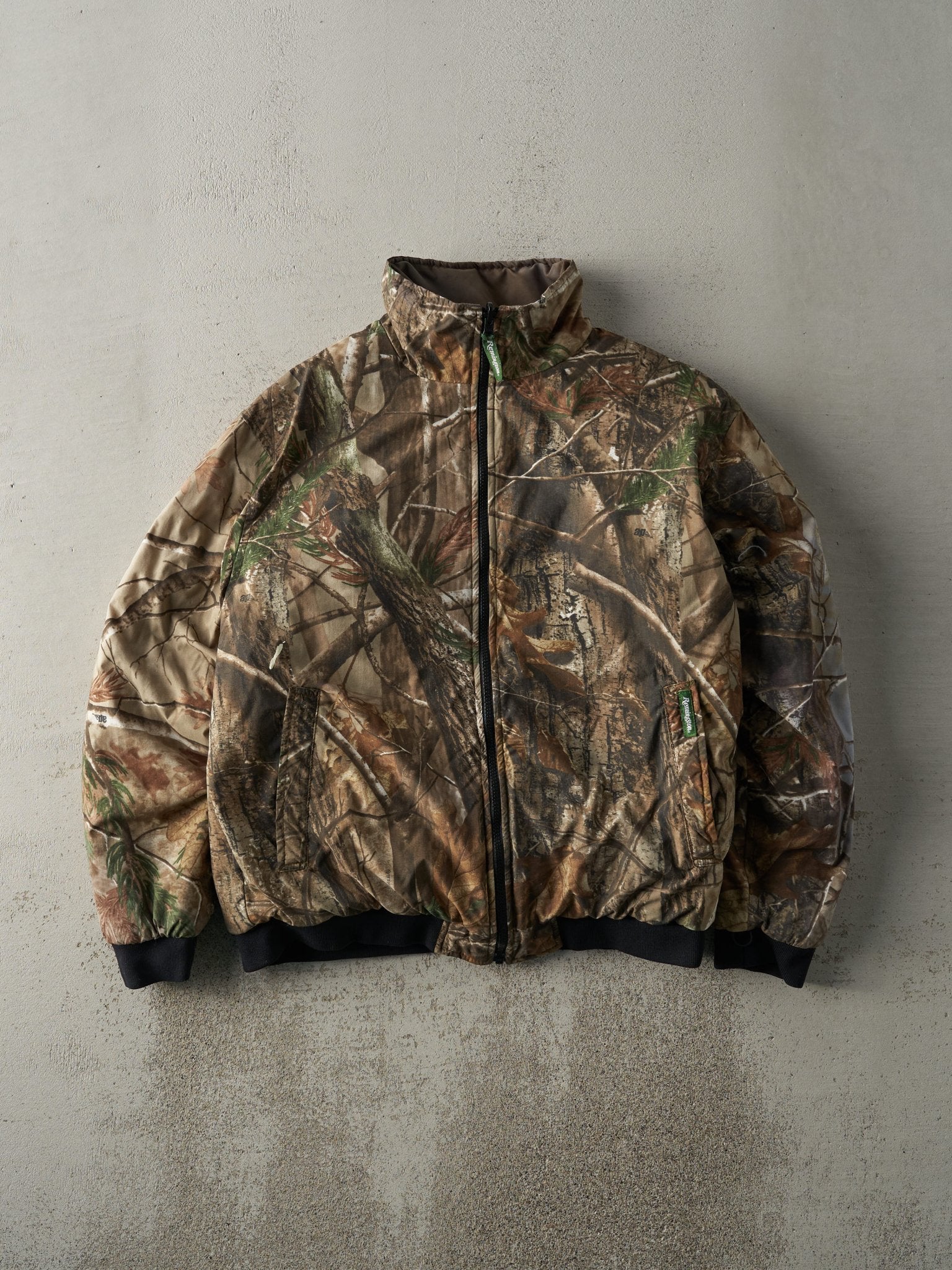 Vintage Y2K Camo Remington x Realtree Reversible Jacket (M)
