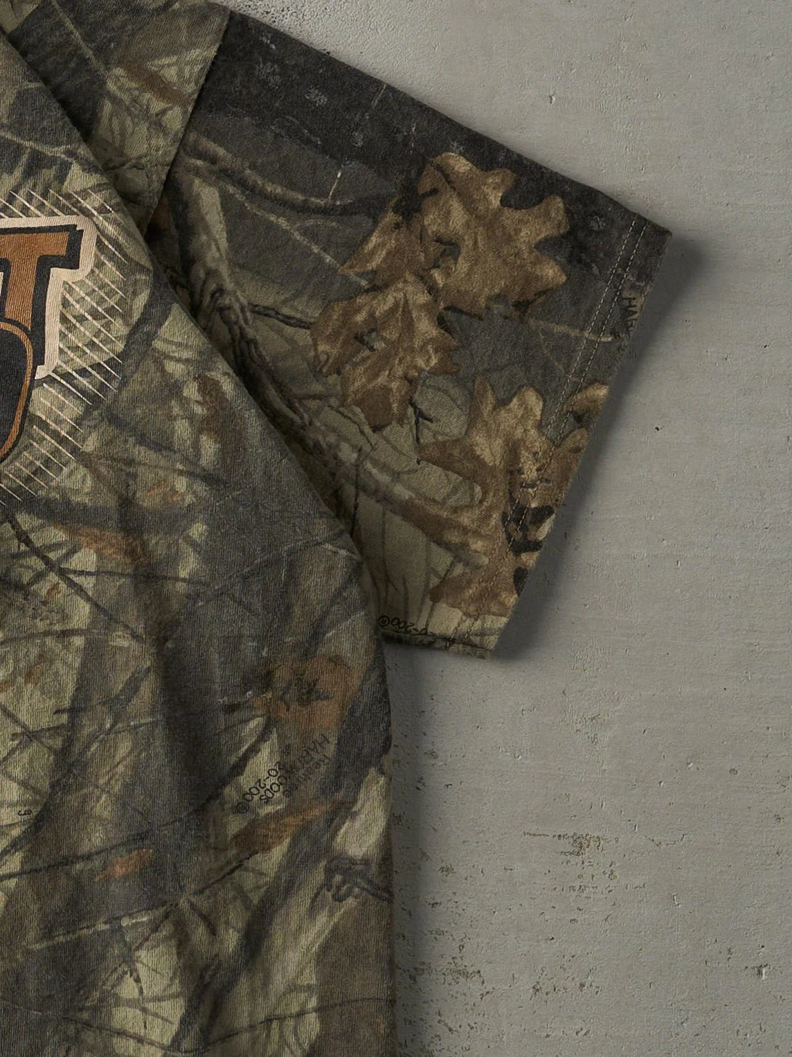 Vintage Y2K Camo Tony Stewart Nascar Racing x Realtree Tee (L) - Image 3