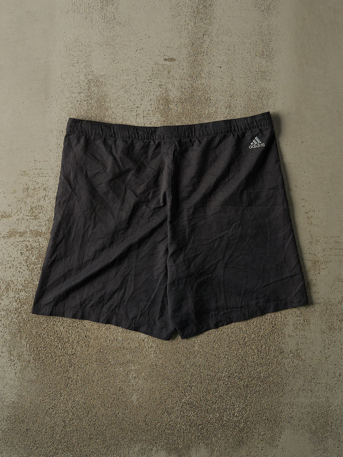 Vintage Y2K Charcoal Grey Adidas Track Shorts (43x8.5) - Image 2