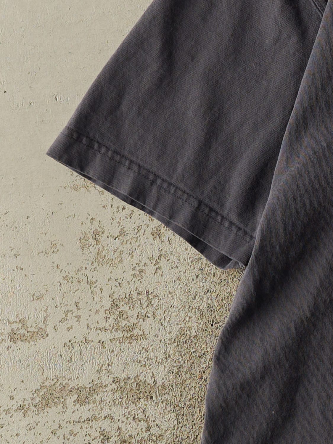 Vintage Y2K Charcoal Grey Carhartt Pocket Tee (L) - Image 3