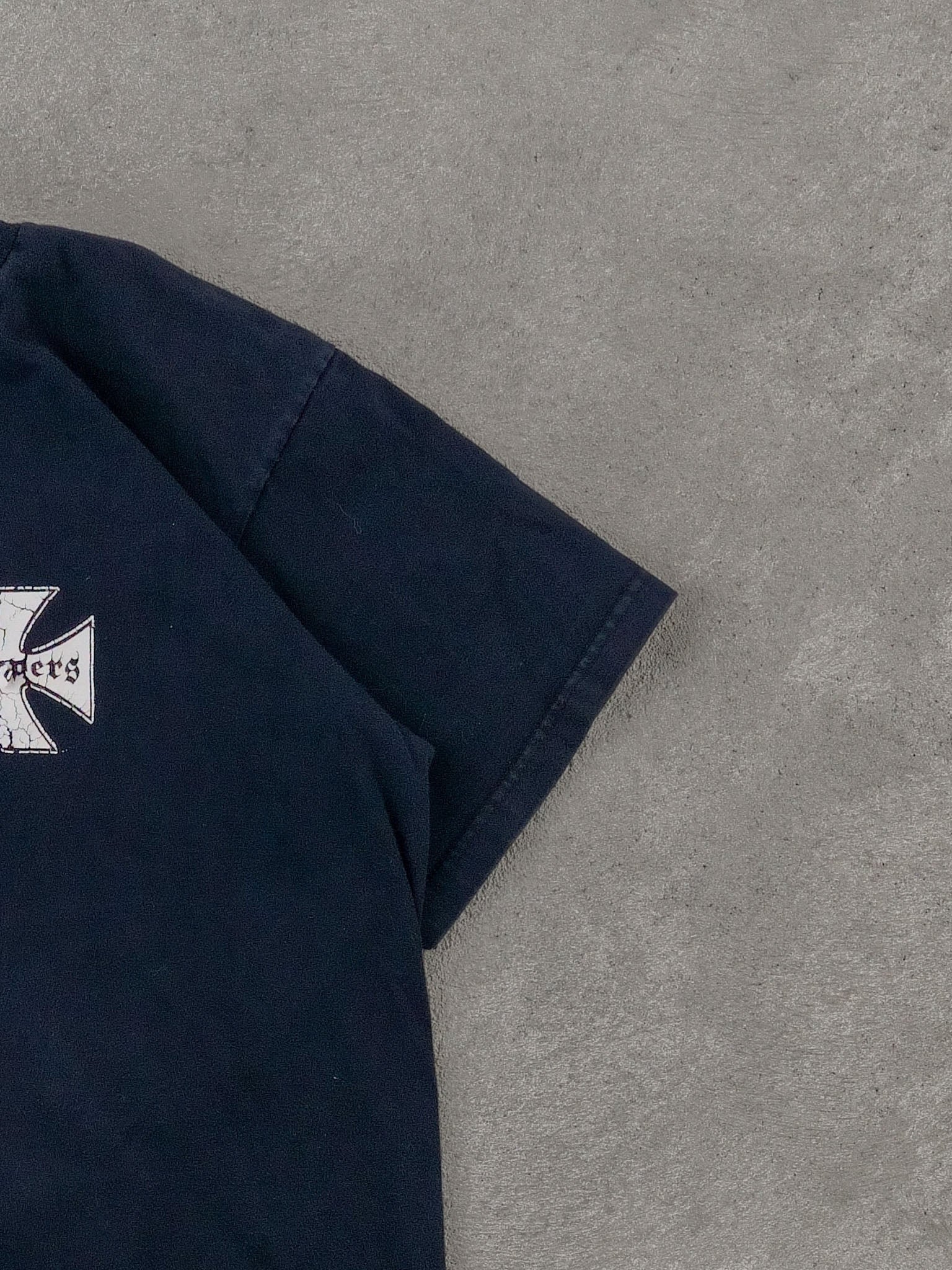 Vintage Y2k Dark Blue American Original Choppers Graphic Tee (M). - Image 5