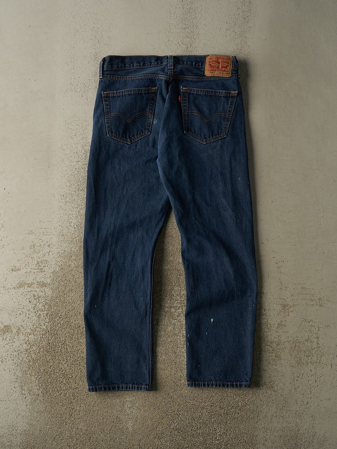 Vintage Y2K Dark Wash Levi's 505 Jeans (34x29) - Image 3
