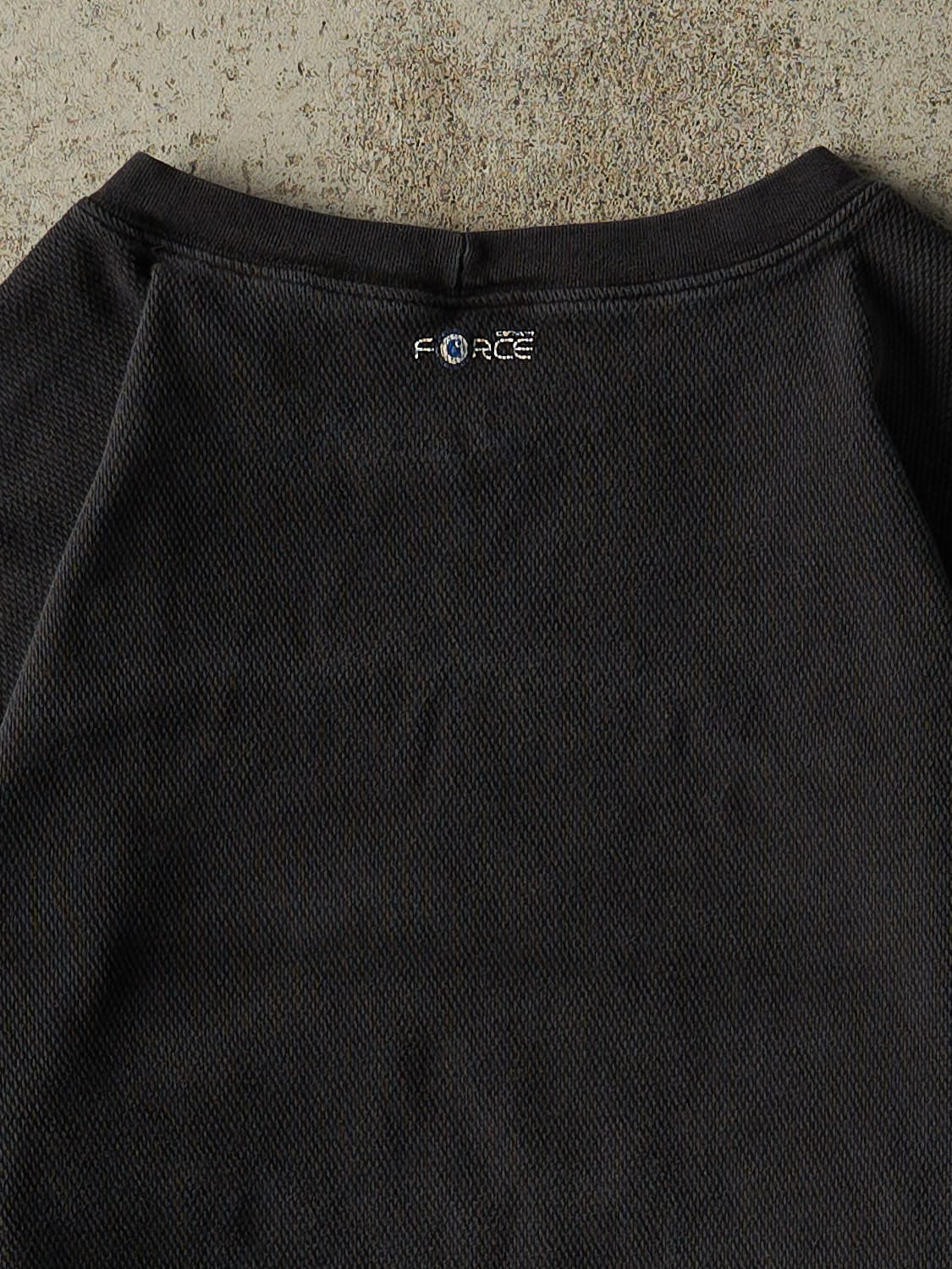 Vintage Y2K Faded Black Carhartt Thermal Long Sleeve (L/XL) - Image 4
