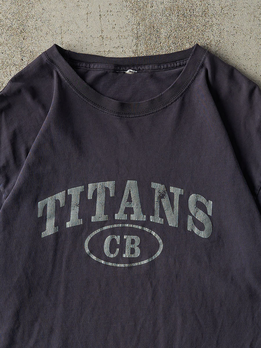 Vintage Y2K Faded Black CB Titans Tee (M/L) - Image 2