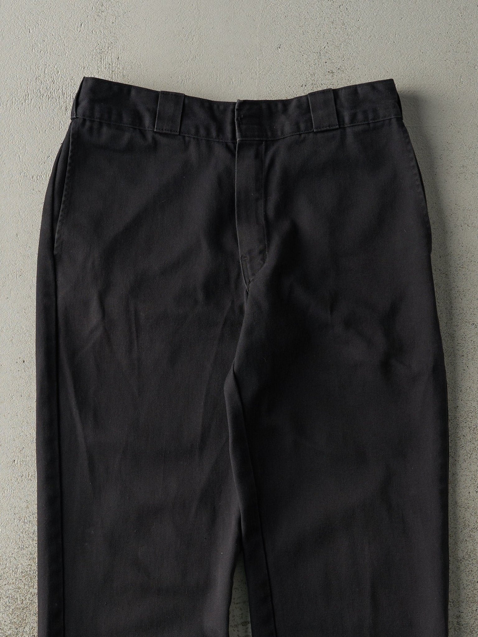Vintage Y2K Faded Black Dickies 874 Original Fit Work Pants (31x30.5) - Image 3
