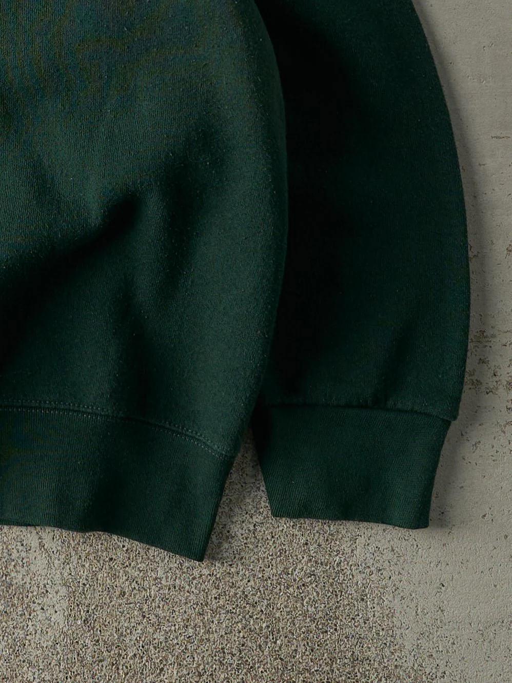 Vintage Y2K Forest Green Blank Crewneck (M/L) - Image 3